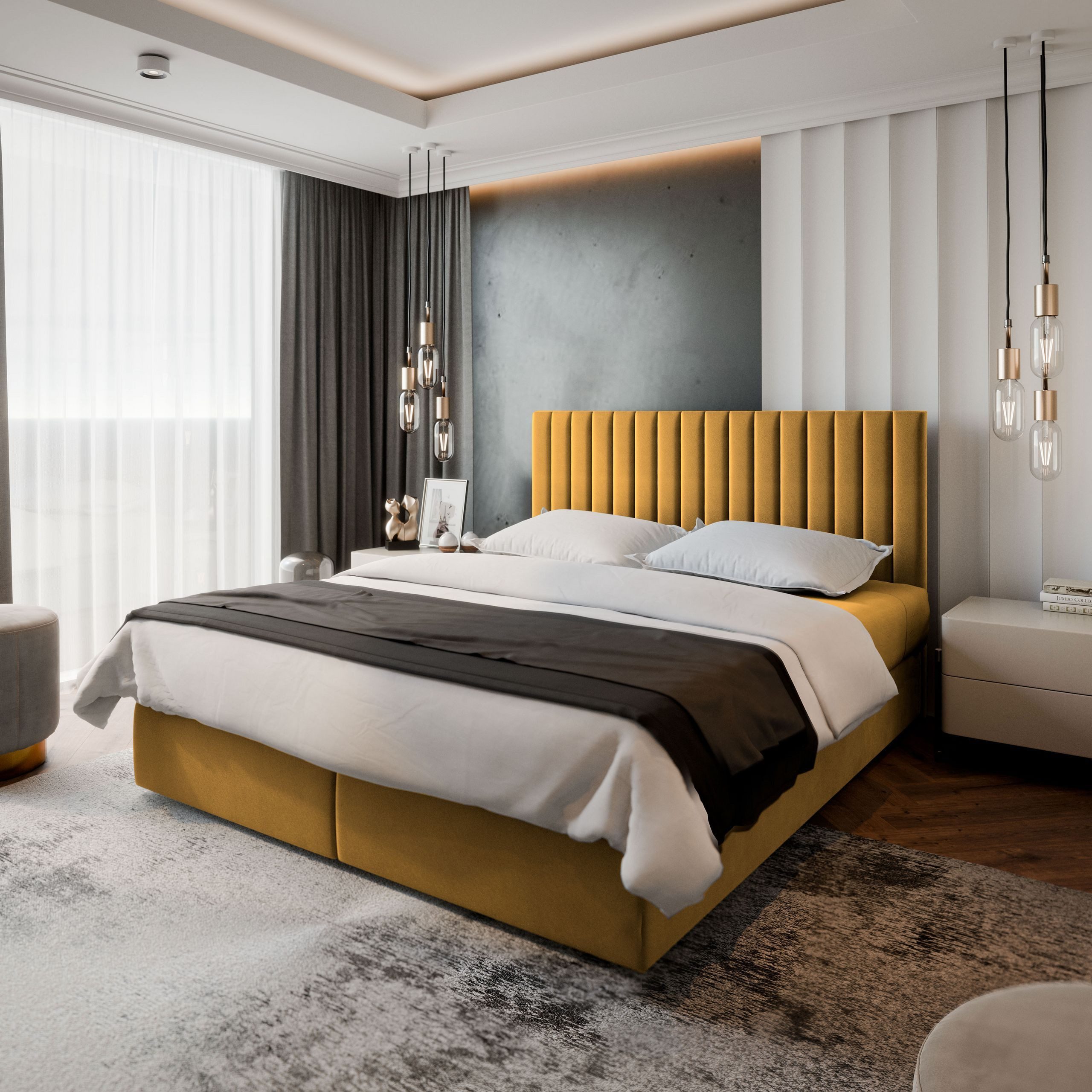 Masseno Boxbett BRESEL 140x200 cm mit günstig online kaufen