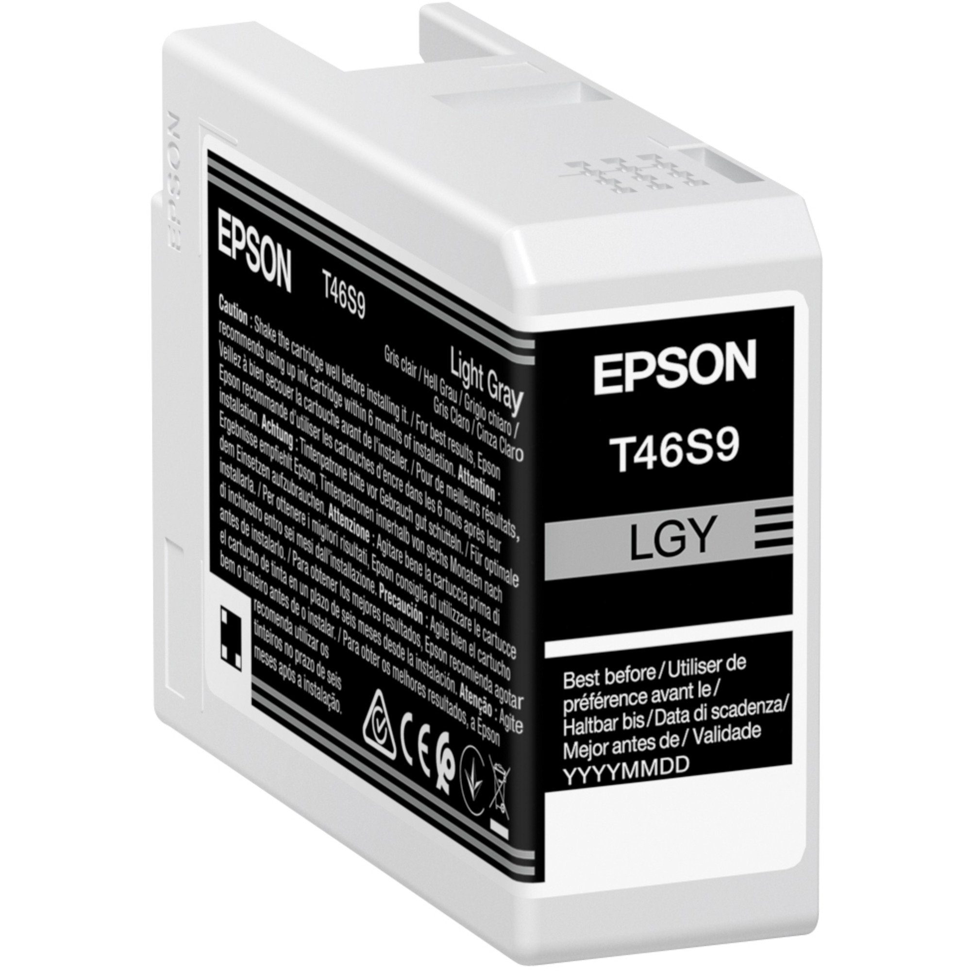 Epson Epson Tinte hellgrau T46S9 (C13T46S900), Tintenpatrone