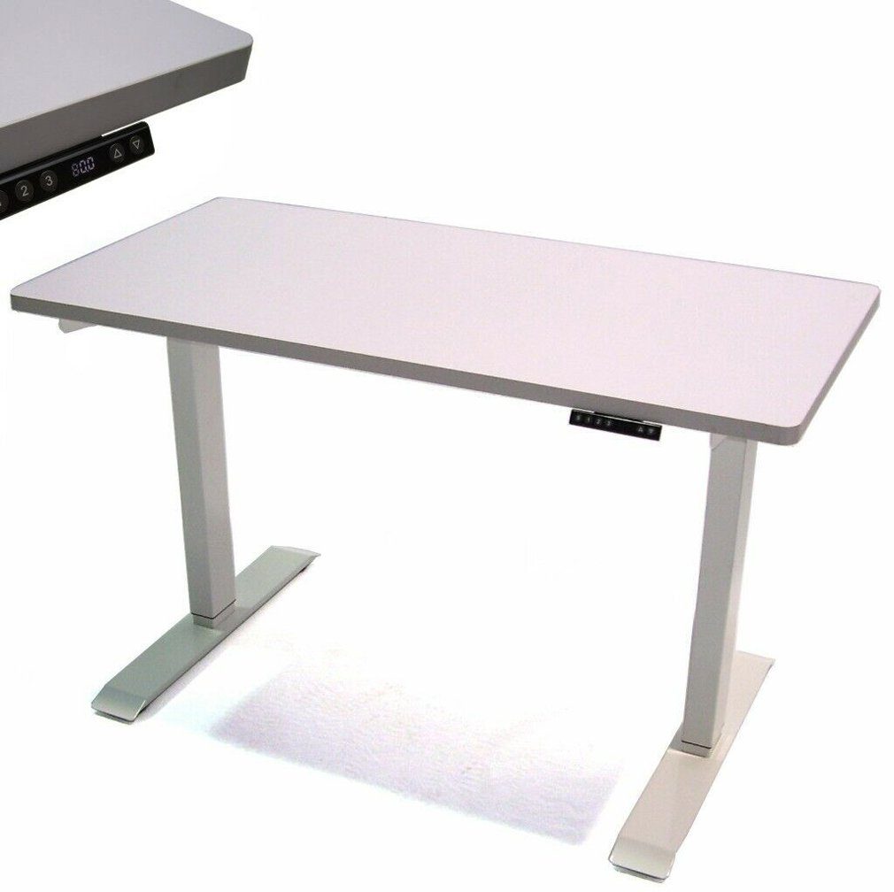Apex Schreibtisch 01/03 Elektrisch Arbeitstisch (2-St) Tischgestell höhenverstellbar 120x60 Schreibtisch