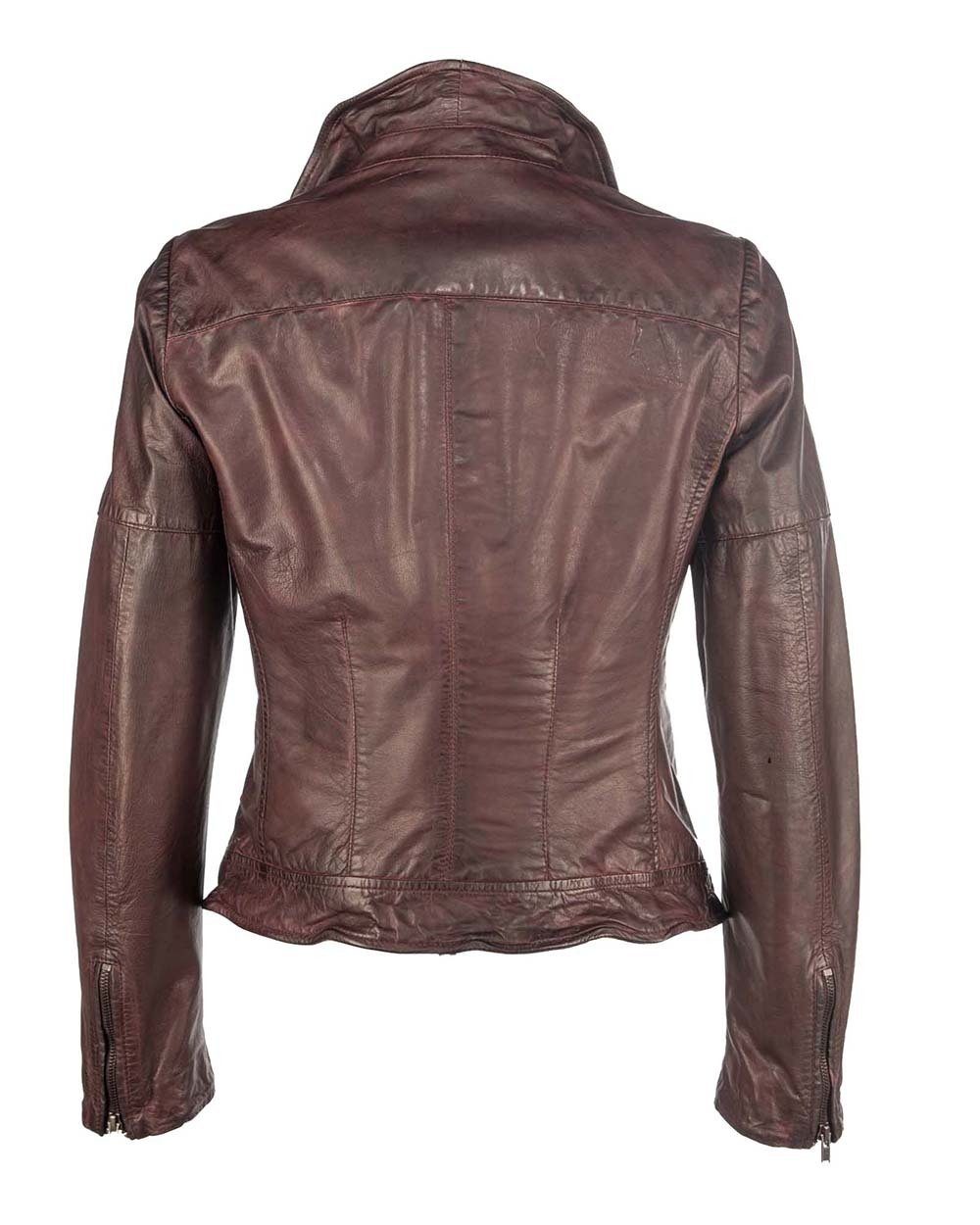 447 JCC Bikerjacke brown