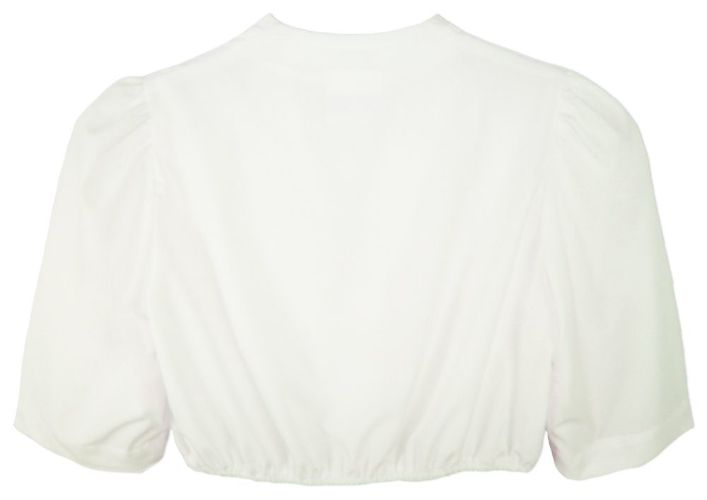 Pierre Marcel Die Bluse Dirndlbluse "Melina" mit V-Ausschnitt 7286 - Creme günstig online kaufen