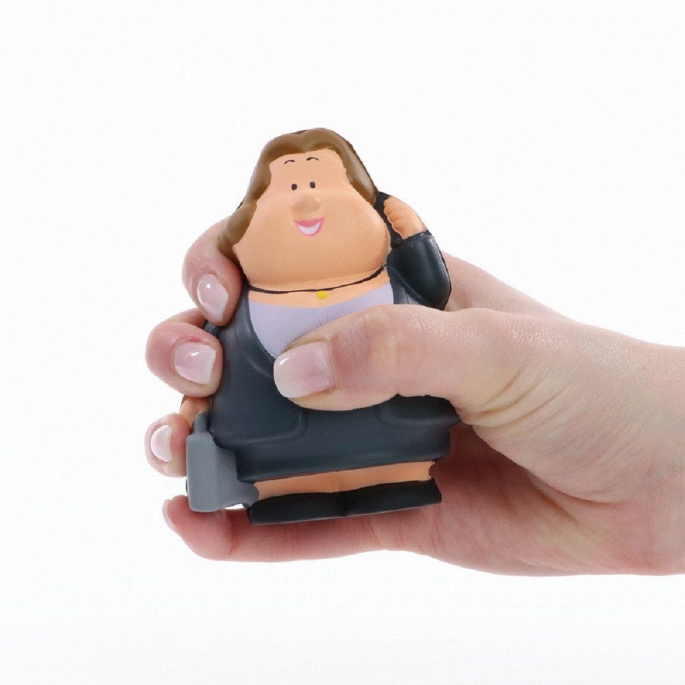 mbw Spielfigur SQUEEZIES, Busy Bert, Handtrainer, Knautschfigur, Stressball, (1-tlg), Bert, Berufe, Stressabbau-Giveaways, Geschenke, Partygeschenke