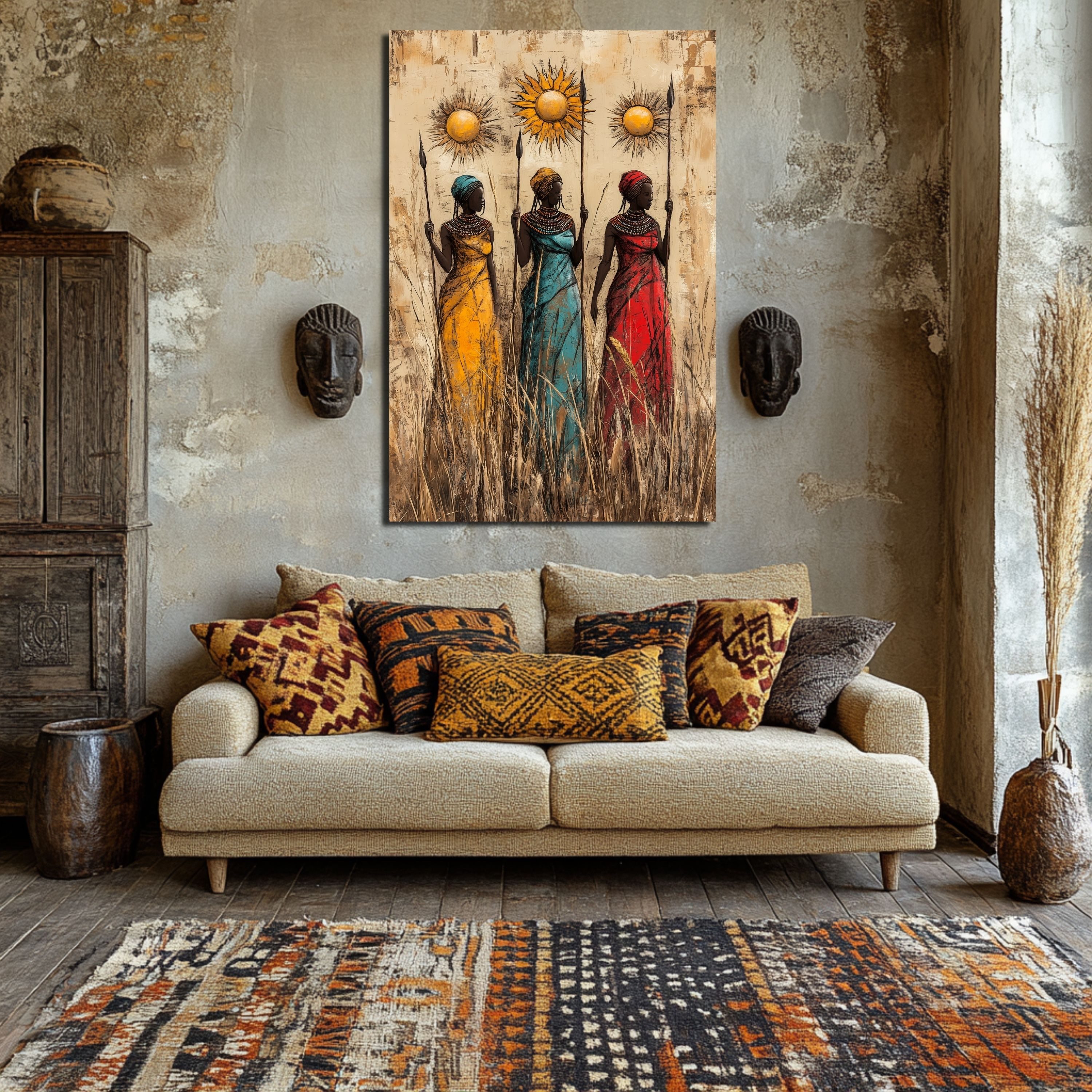 DARO Design Leinwandbild Modern Abstrakt Wandbilder günstig online kaufen