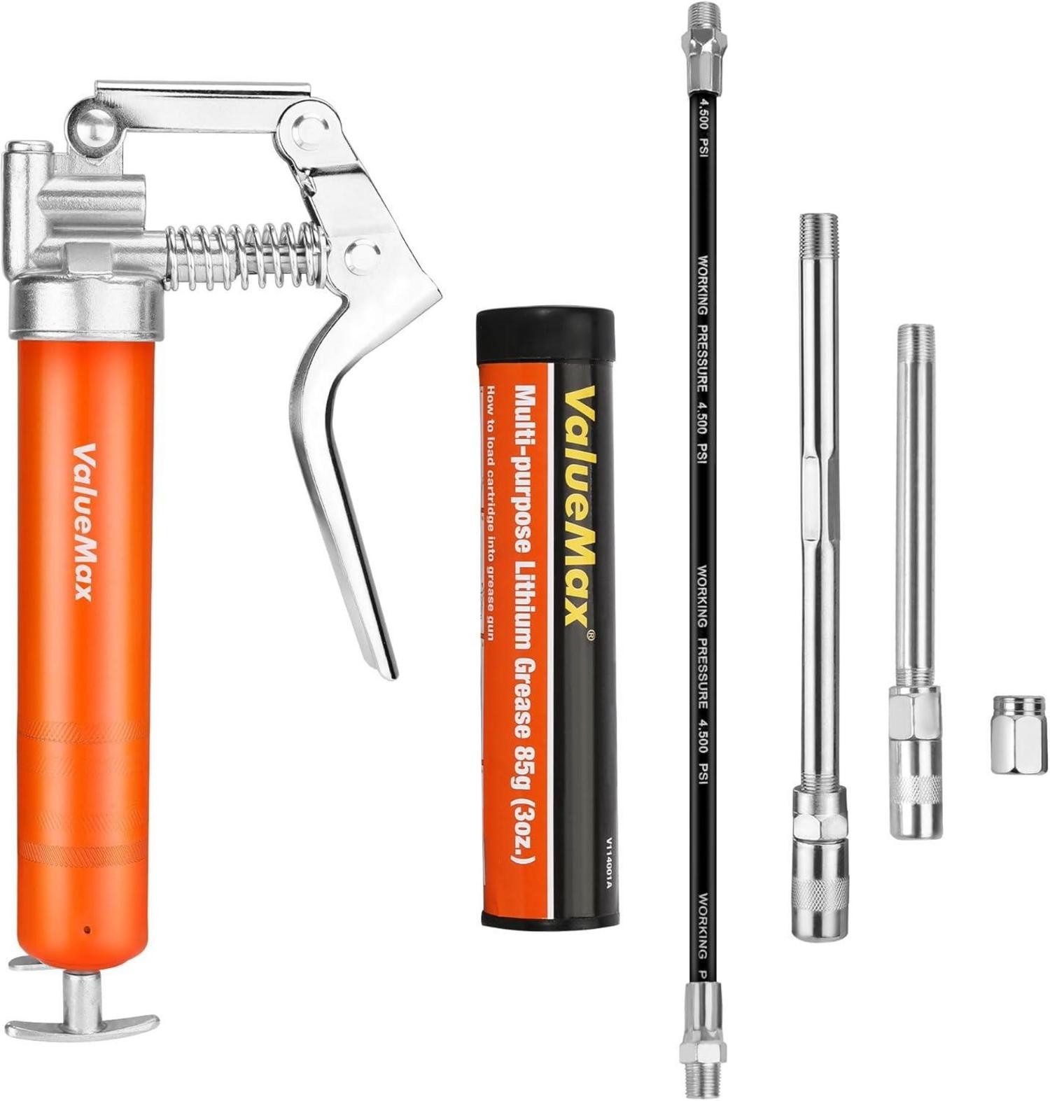 Multitool Mini Einhand Fettpresse 3000psi Pistolengriff Schmierpresse 100g