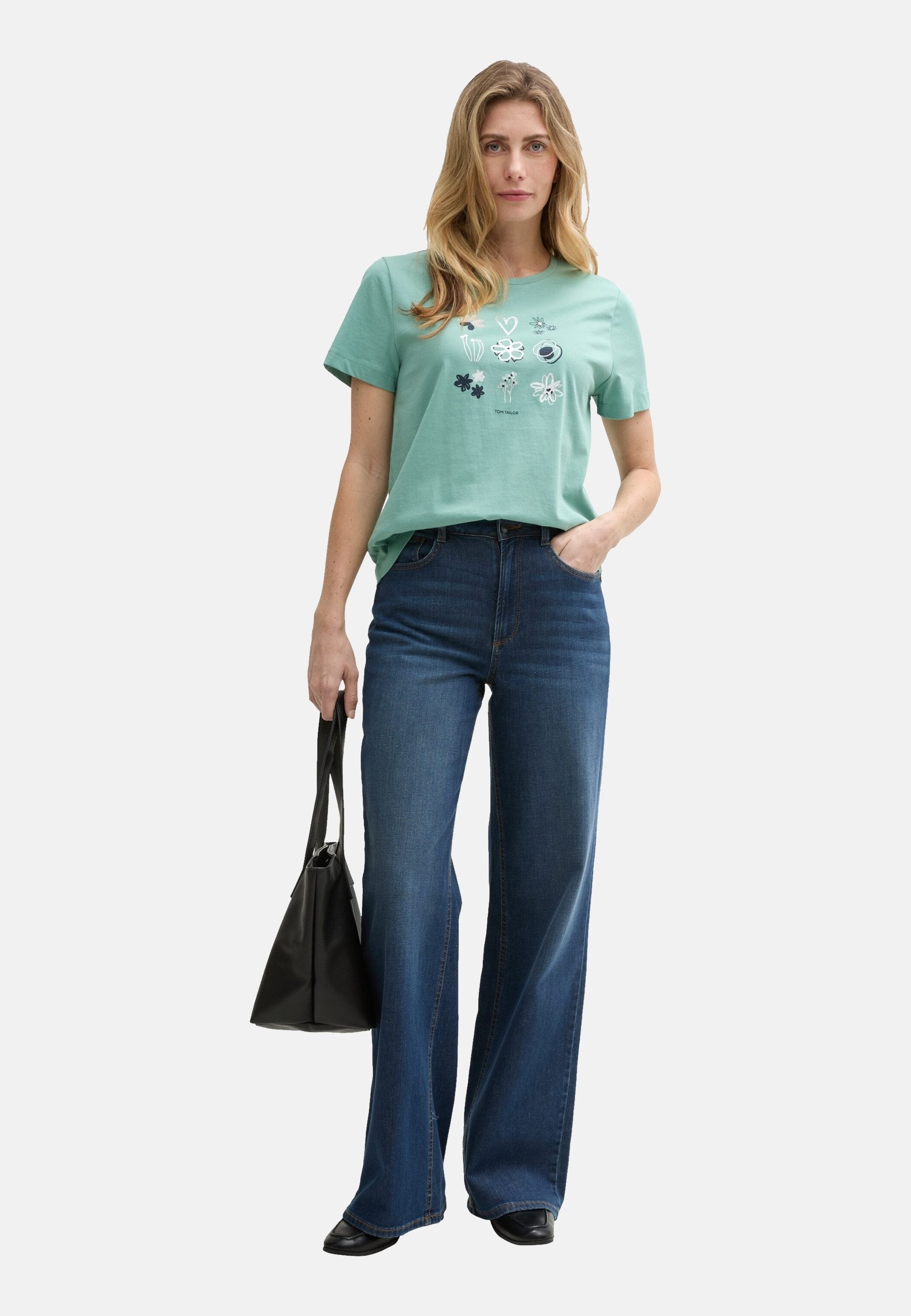 TOM TAILOR T-Shirt T-Shirt Kurzarmshirt (1-tlg., günstig online kaufen