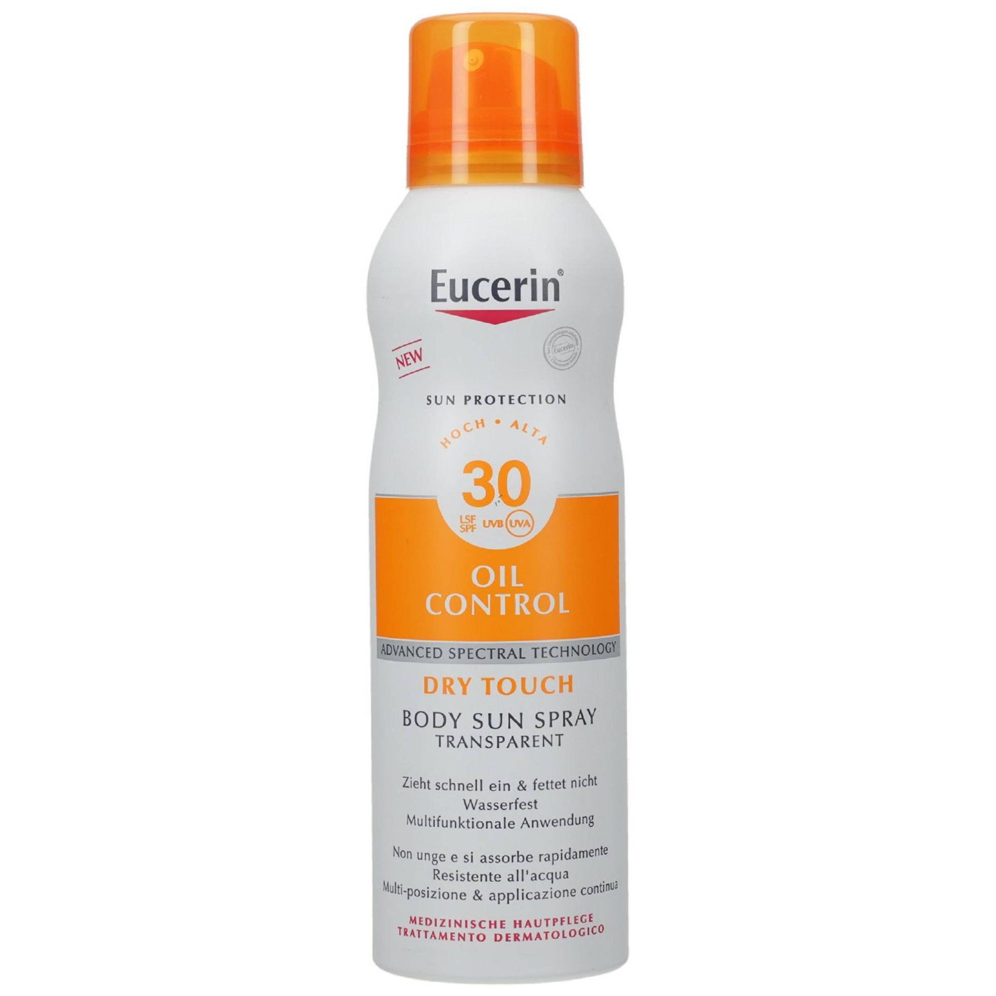 Beiersdorf AG Sonnenschutzspray EUCERIN Sun Oil Control Body Transp.Aerosol LSF 30