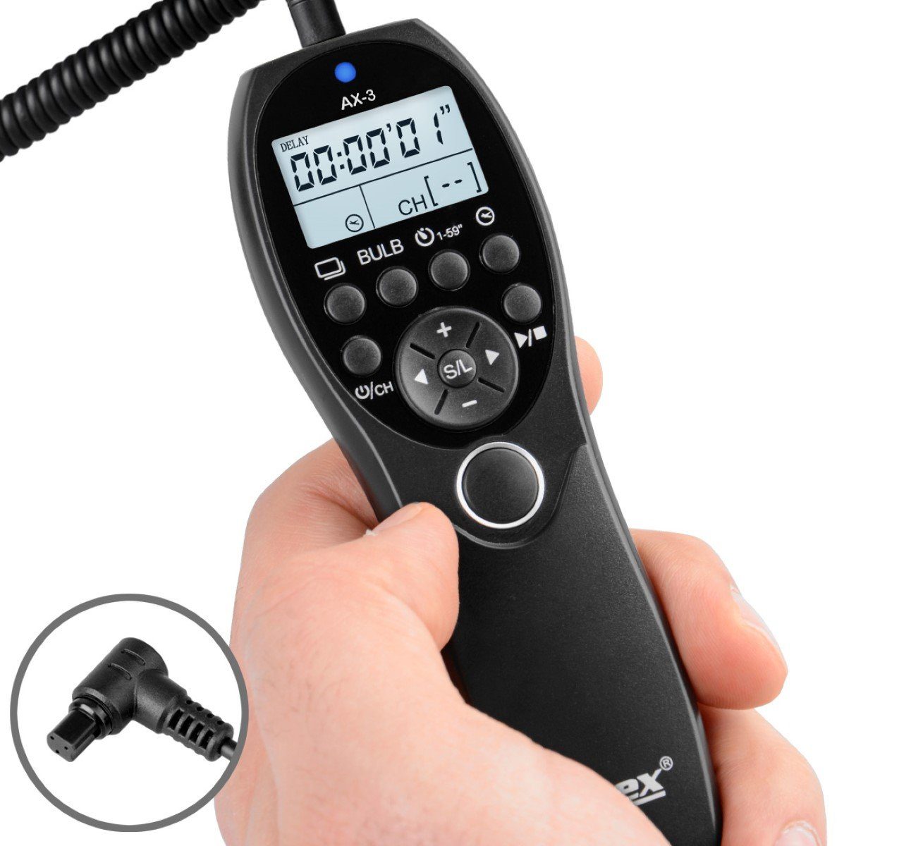 ayex Funkfernsteuerung Timer-Fernauslöser AX-3 Canon N3
