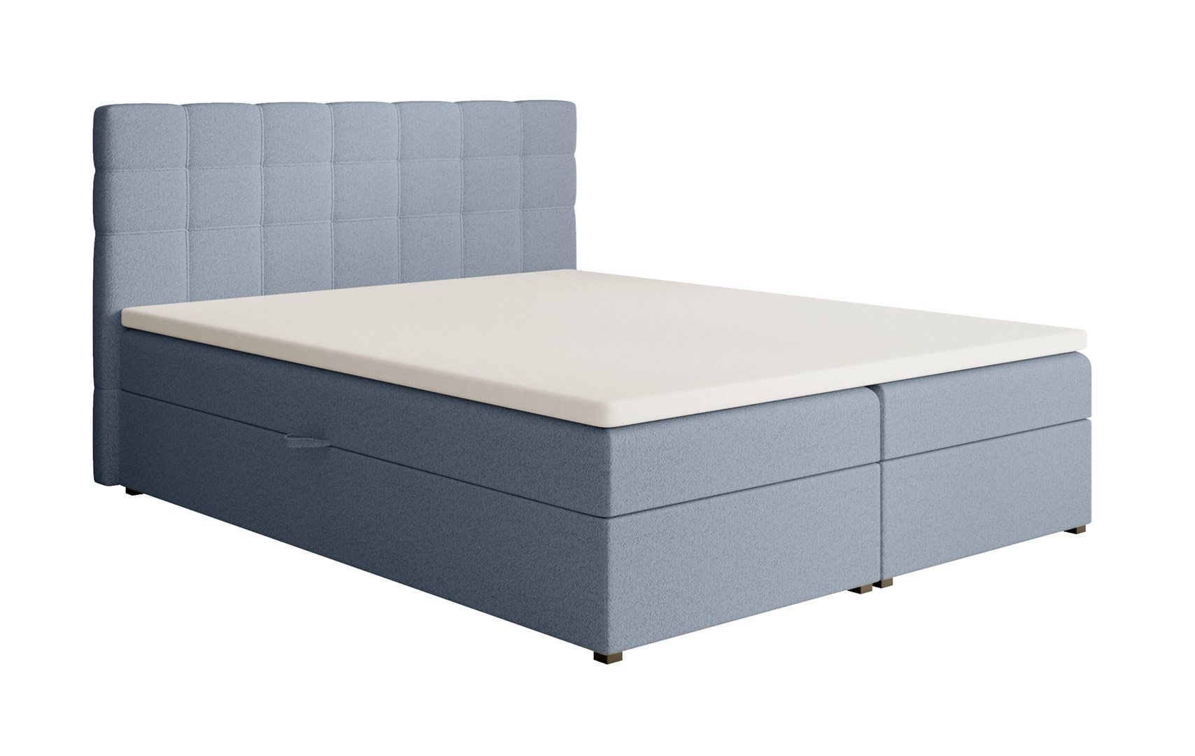Beautysofa Boxspringbett Kontinentales mit Bettkasten TOPIQ günstig online kaufen