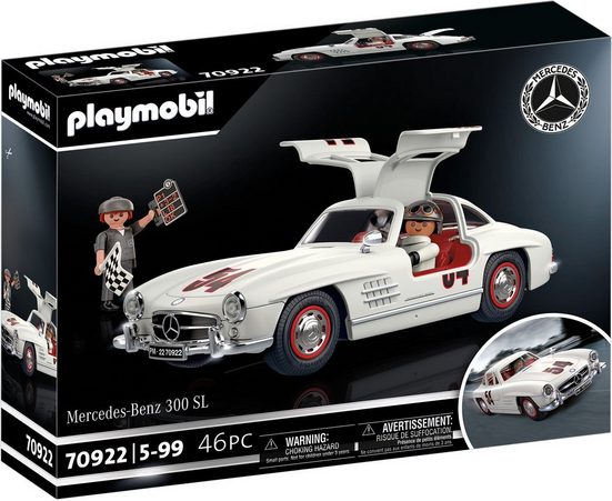 Playmobil® Konstruktions-Spielset »Mercedes-Benz 300 SL (70922), Classic Cars«, (46 St), Made in Germany