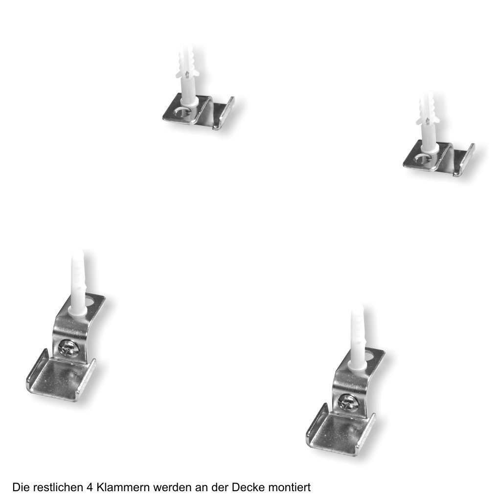 Z-Klammern Montagezubehör LED für Montageset Summit Panels