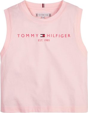 Tommy Hilfiger T-Shirt ESSENTIAL TANKTOP SLVSS mit Logoschriftzug