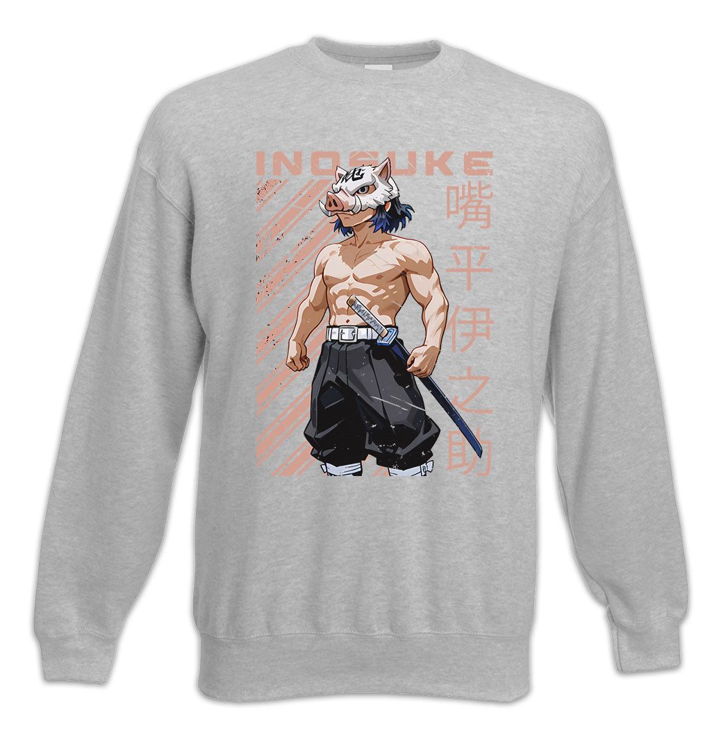 Sweatshirt Inosuke Warrior Sweatshirt Demon Kamado Nezuko Anime Slayer Zenitsu