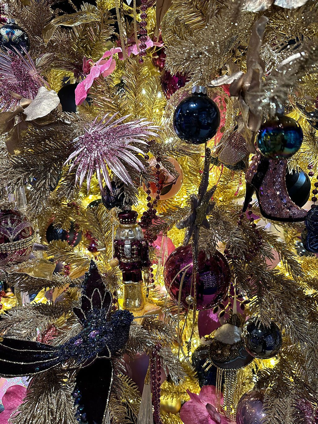 Kaemingk Weihnachtsbaumkugel, Weihnachtskugeln Glas 6cm x 20 Stück - Nachtblau