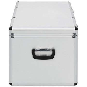 vidaXL Werkzeugbox Aufbewahrungskoffer 3 Stk. Silbern Aluminium (3 St)