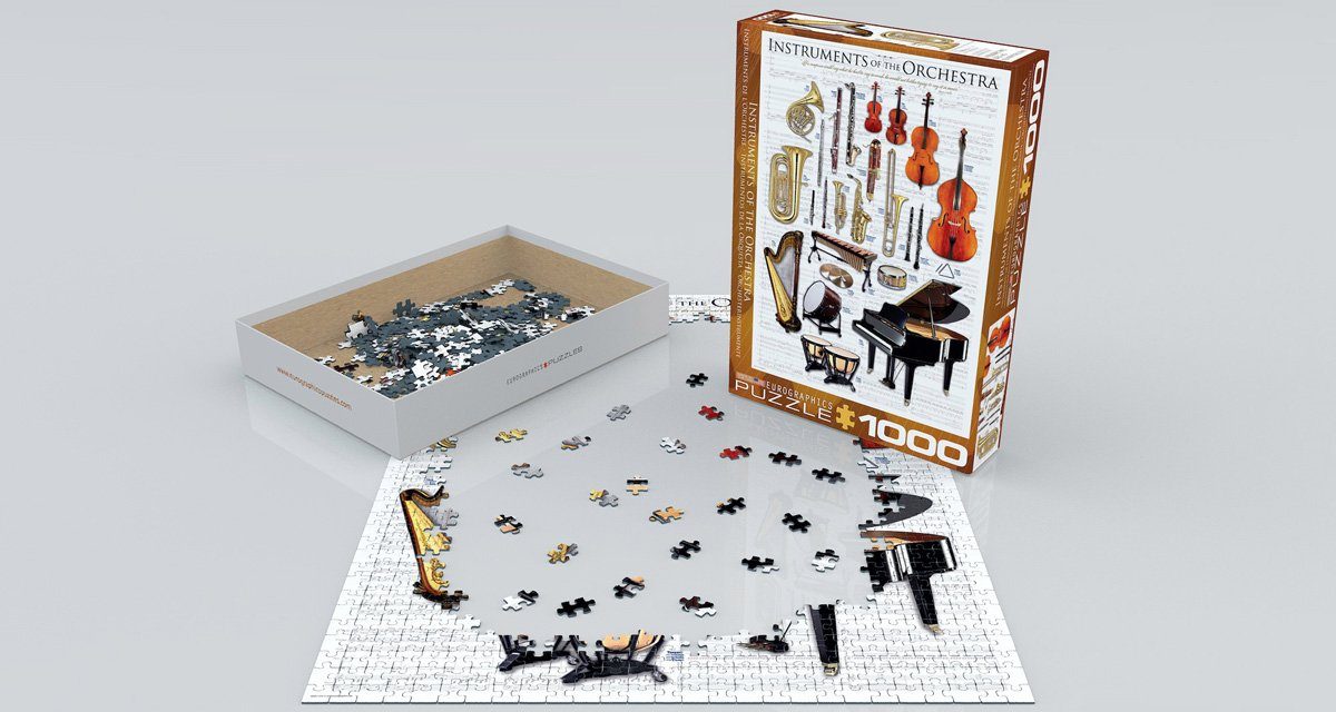 EUROGRAPHICS Puzzle Instruments of the Puzzleteile Orchestra, 1000