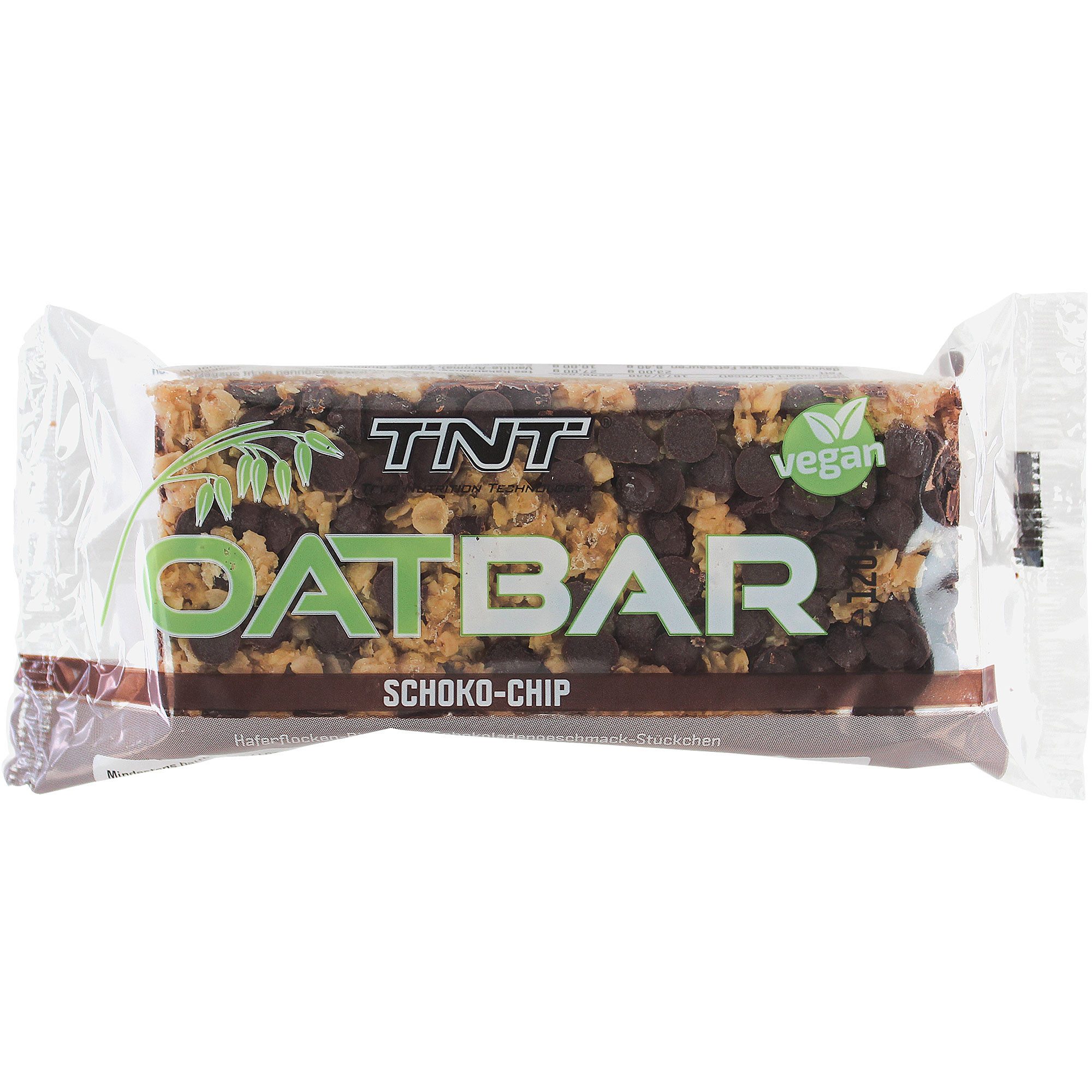 TNT (True Nutrition Technology) Oatbar - Hafer-Riegel mit über 50% Haferflocken. 551 kcal pro Riegel. Riegel, 1,00 St.
