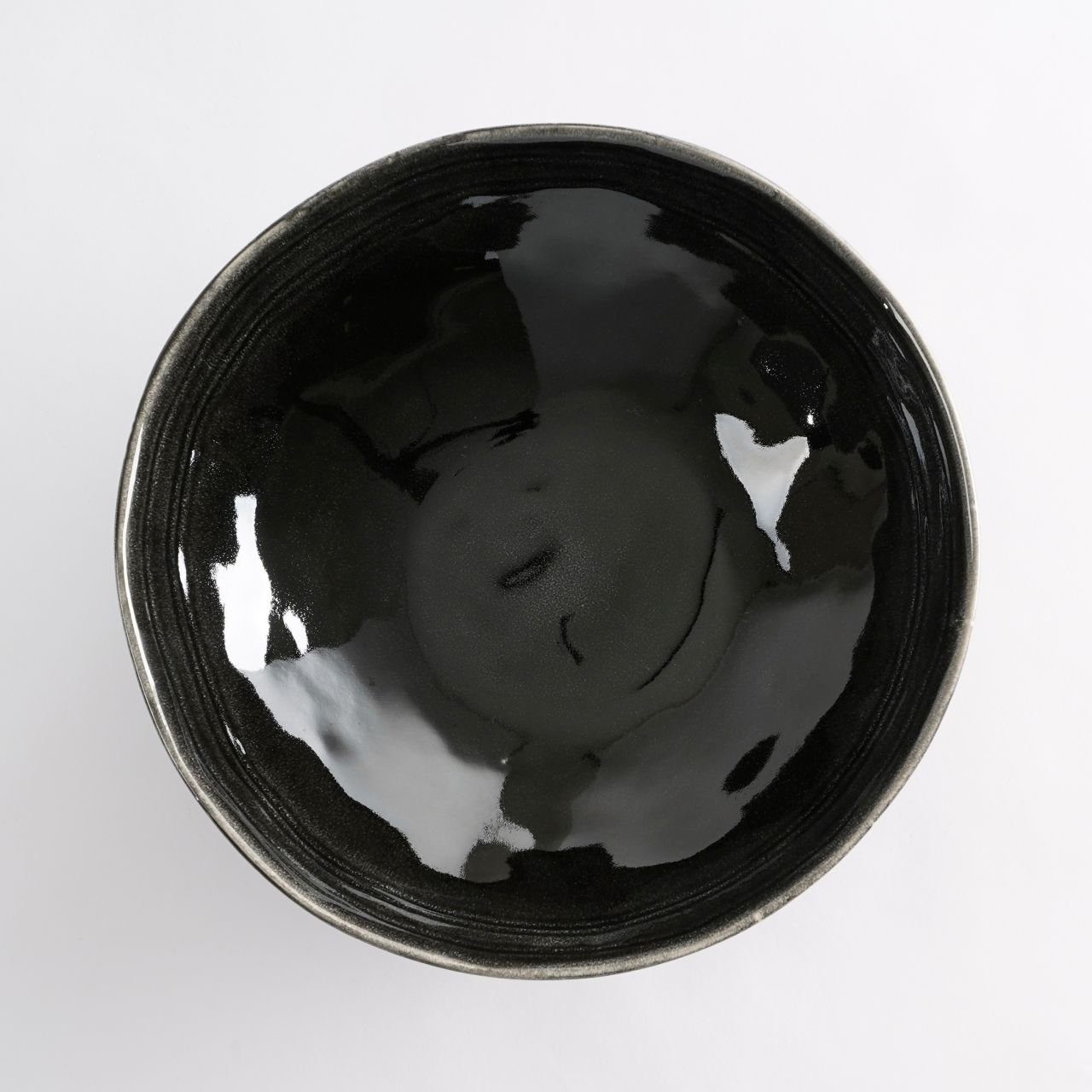 Mica Decorations Dekofigur Mica Schale Tabo schwarz, Ø 30,5 cm x 9 cm – Bild 2 von 3