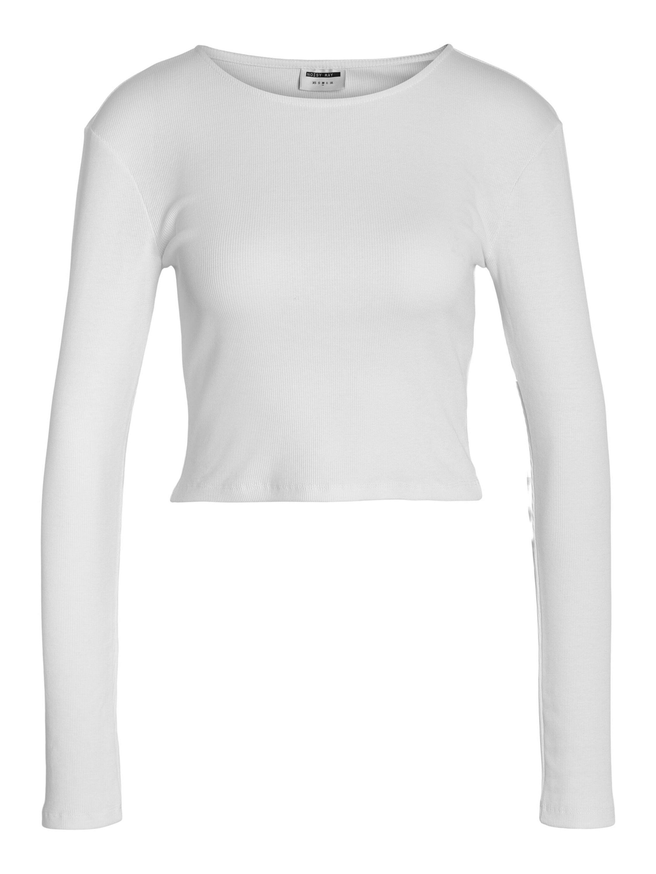 Noisy may Langarmshirt MAYA (1-tlg) Plain/ohne Details