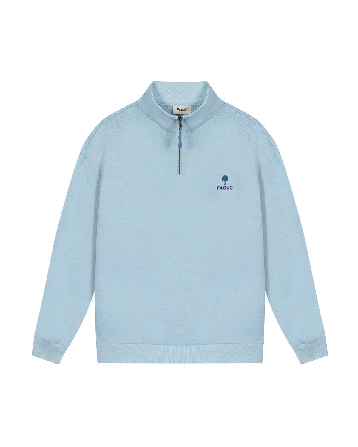 FAGUO Sweater Amboise (kein Set) Dicker Fleece-Stoff mit Frottee-Innenseite
