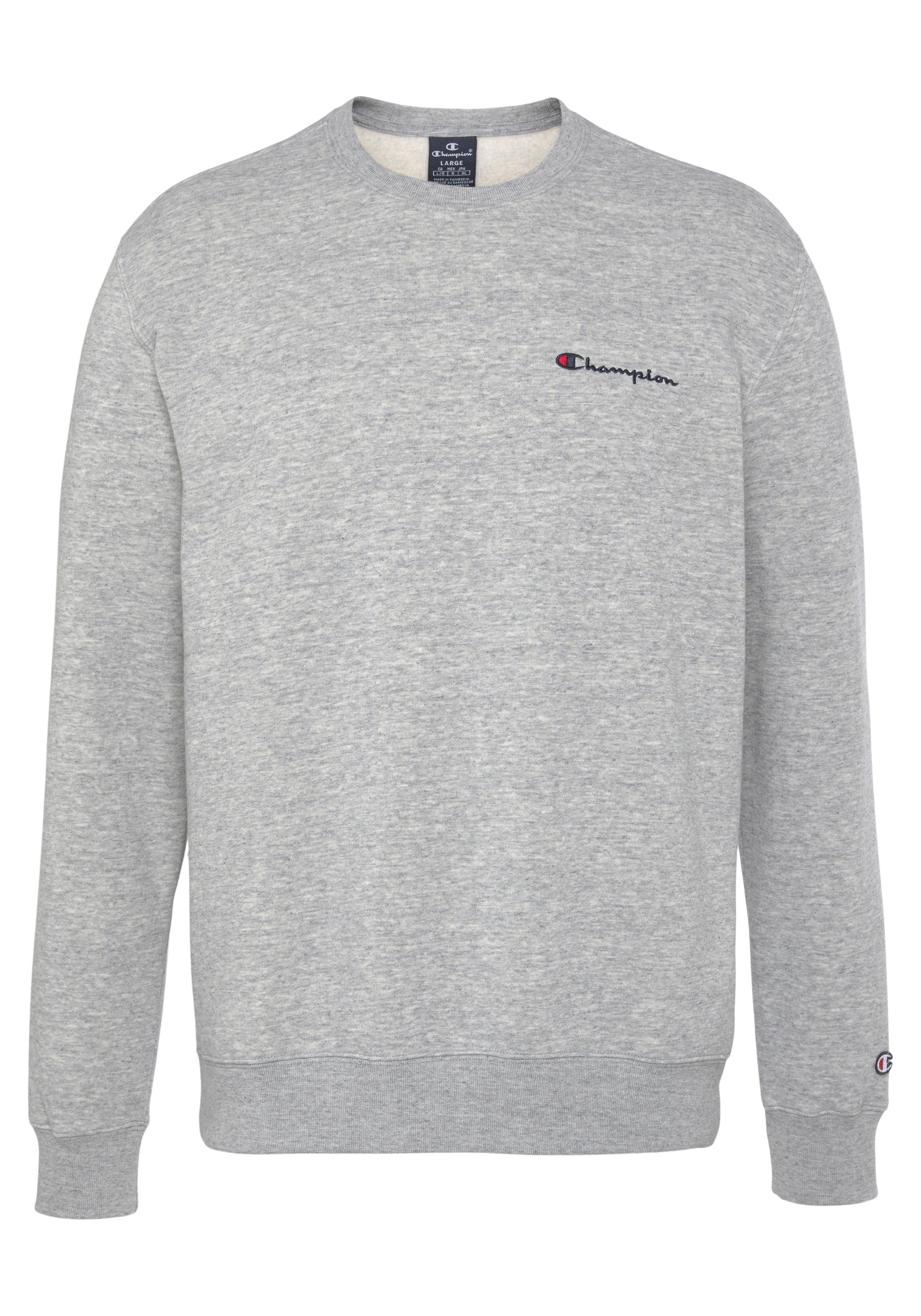 Sweatshirt small Sweatshirt mel Champion grau Crewneck l Classic