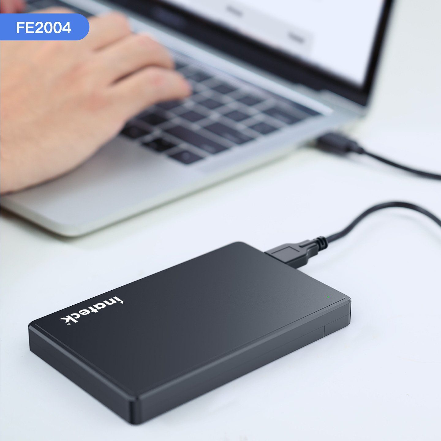 Inateck Festplatten-Gehäuse USB für HDD SSD Zoll 2.5 3.0, SATA