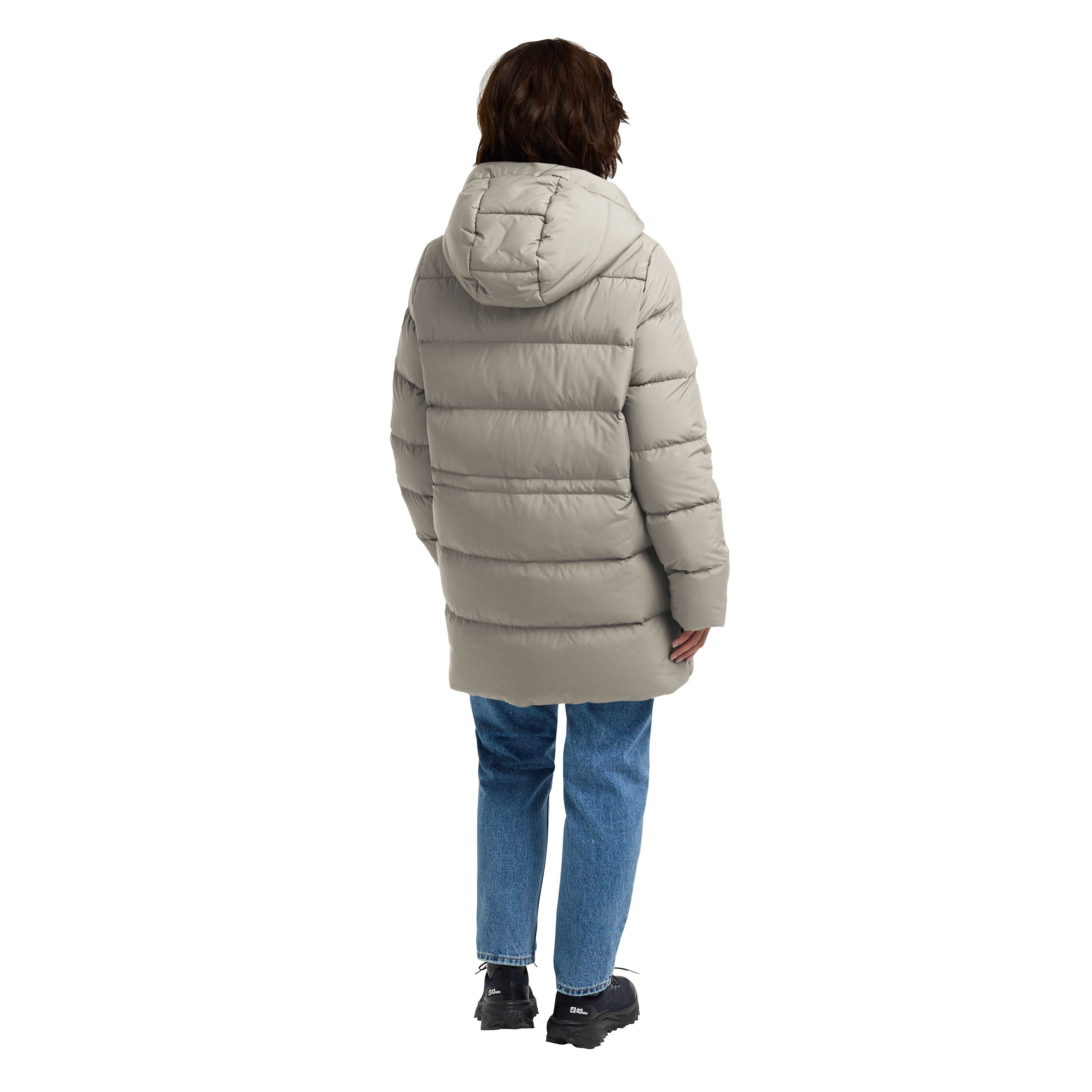 Jack Wolfskin Daunenmantel FROZEN PALACE LONG JKT W RDS Wärmend, winddicht, Daunenparka