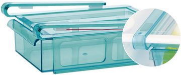 Klemmträger Klemmschublade, GOURMETmaxx, (3-tlg), für Kühlschrank Aufbewarung Hellblau