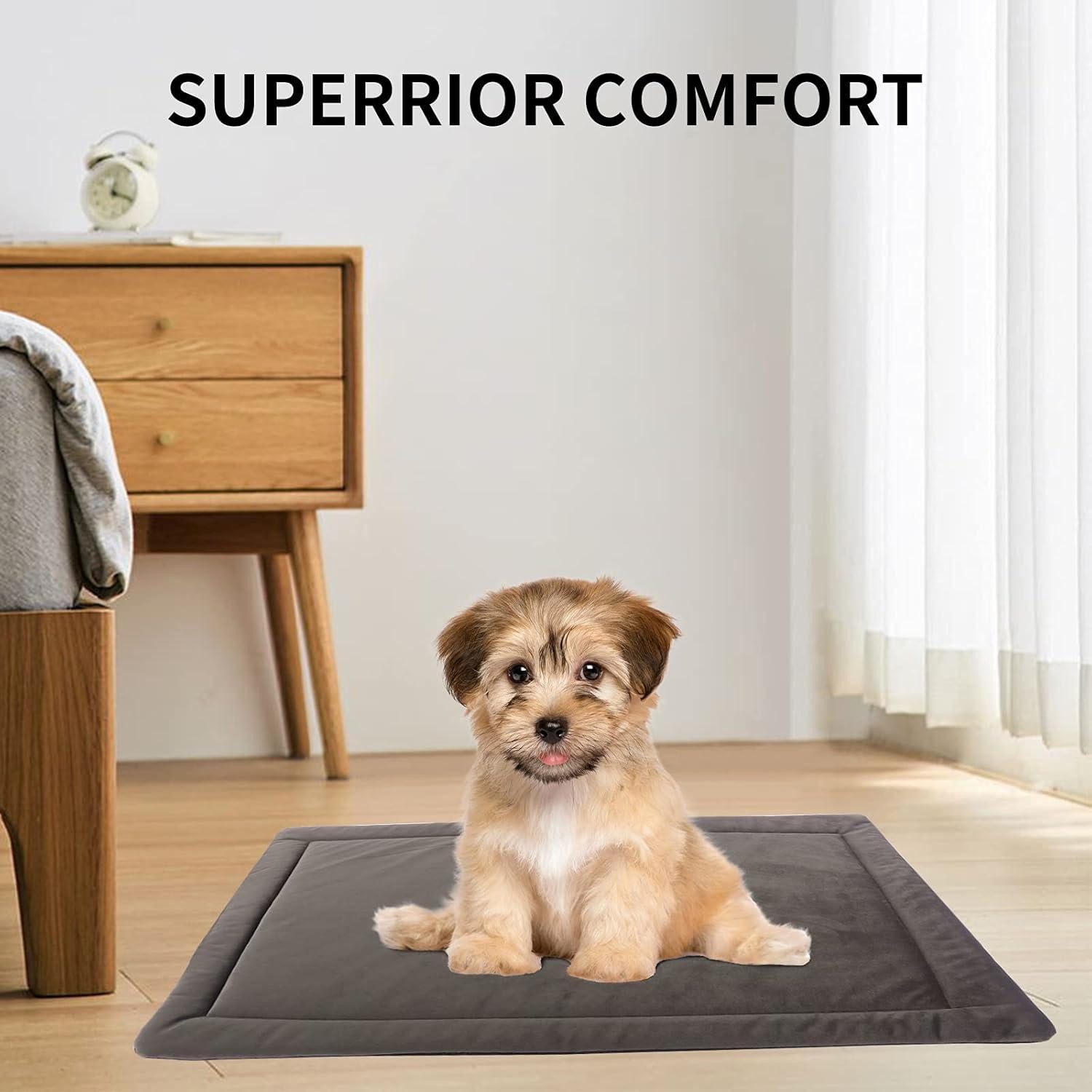 Thumbnail - LuxusKollektion Schutzkragen Hundematte Hundekissen Weich Warm Rutschfest Waschbar Plüsch 102x69cm