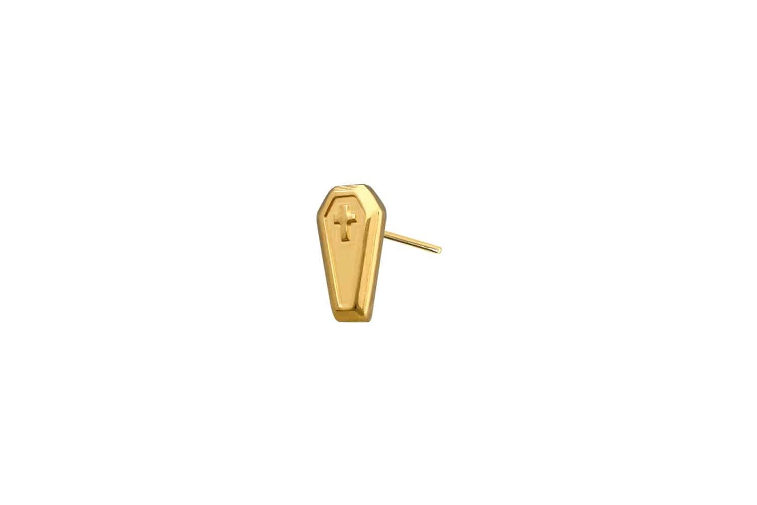 PIERCINGLINE Piercing-Set Titan Aufsatz mit Push Pin SARG (Push Pins, 1-tlg)