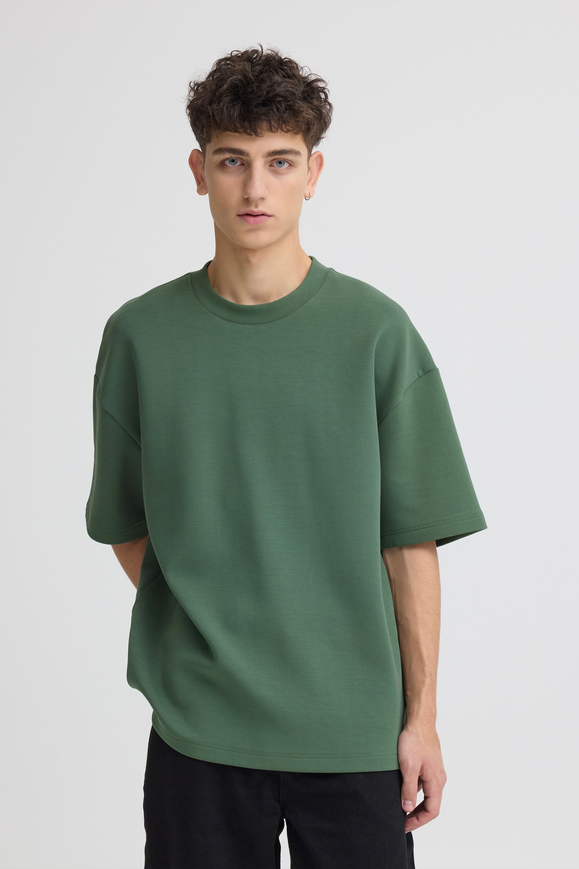 !Solid Rundhalsshirt SDRoland Entspanntes T-Shirt mit überschnittener Schulter