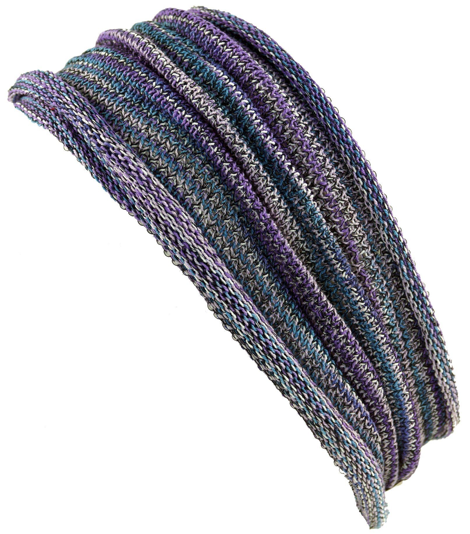 Schlauchschal,.. Dread Guru-Shop Magic violett Wrap, Haarband Hairband, Stirnband