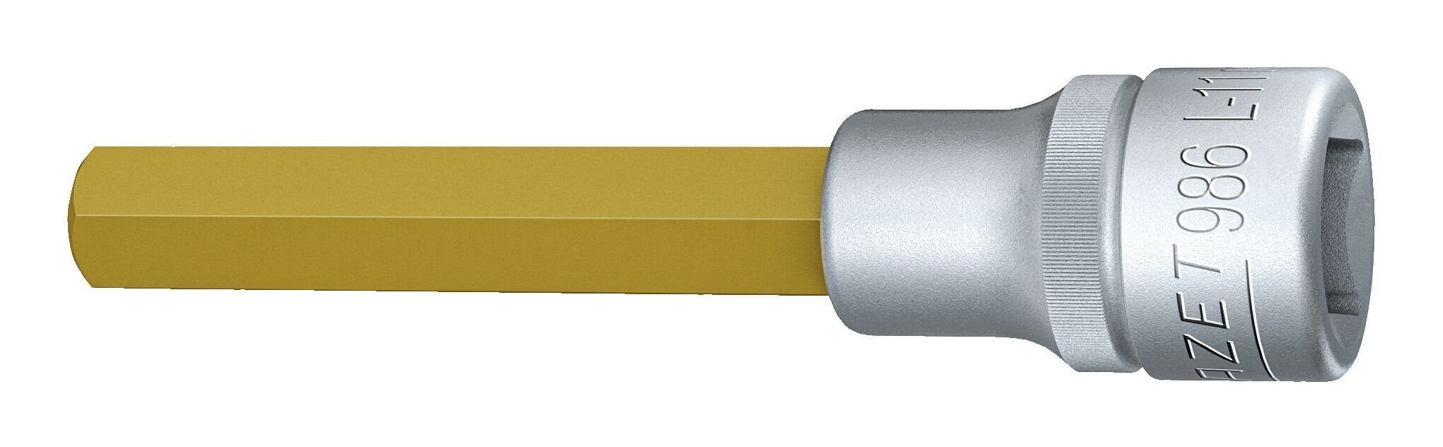 HAZET Steckschlüssel, 1/2" Innensechskant Schraubendrehereinsatz 100 x mm 11