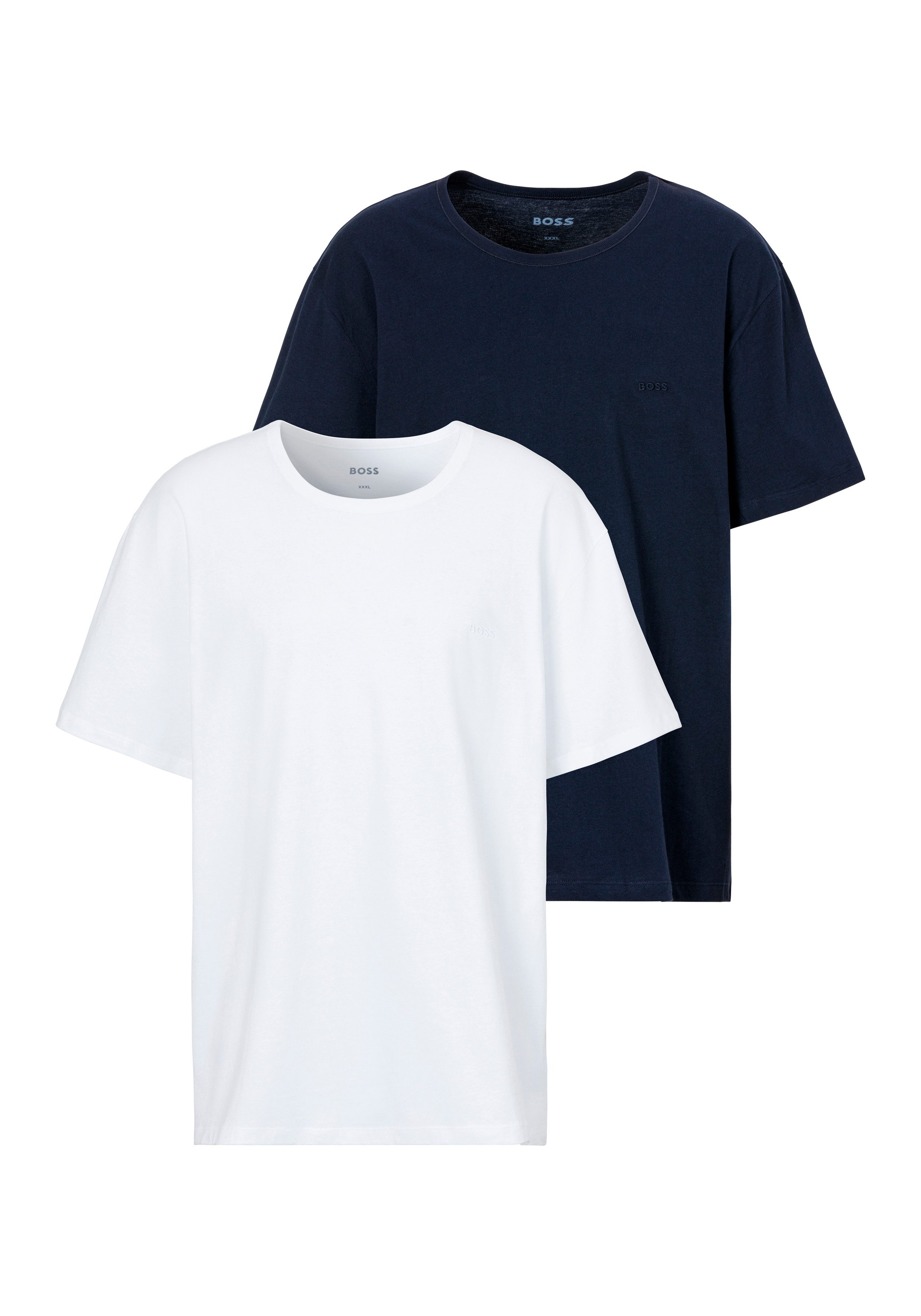 BOSS Rundhalsshirt B-TShirtRN 2P Comfor (Packung, 2-tlg., 2er-Pack) mit ton günstig online kaufen
