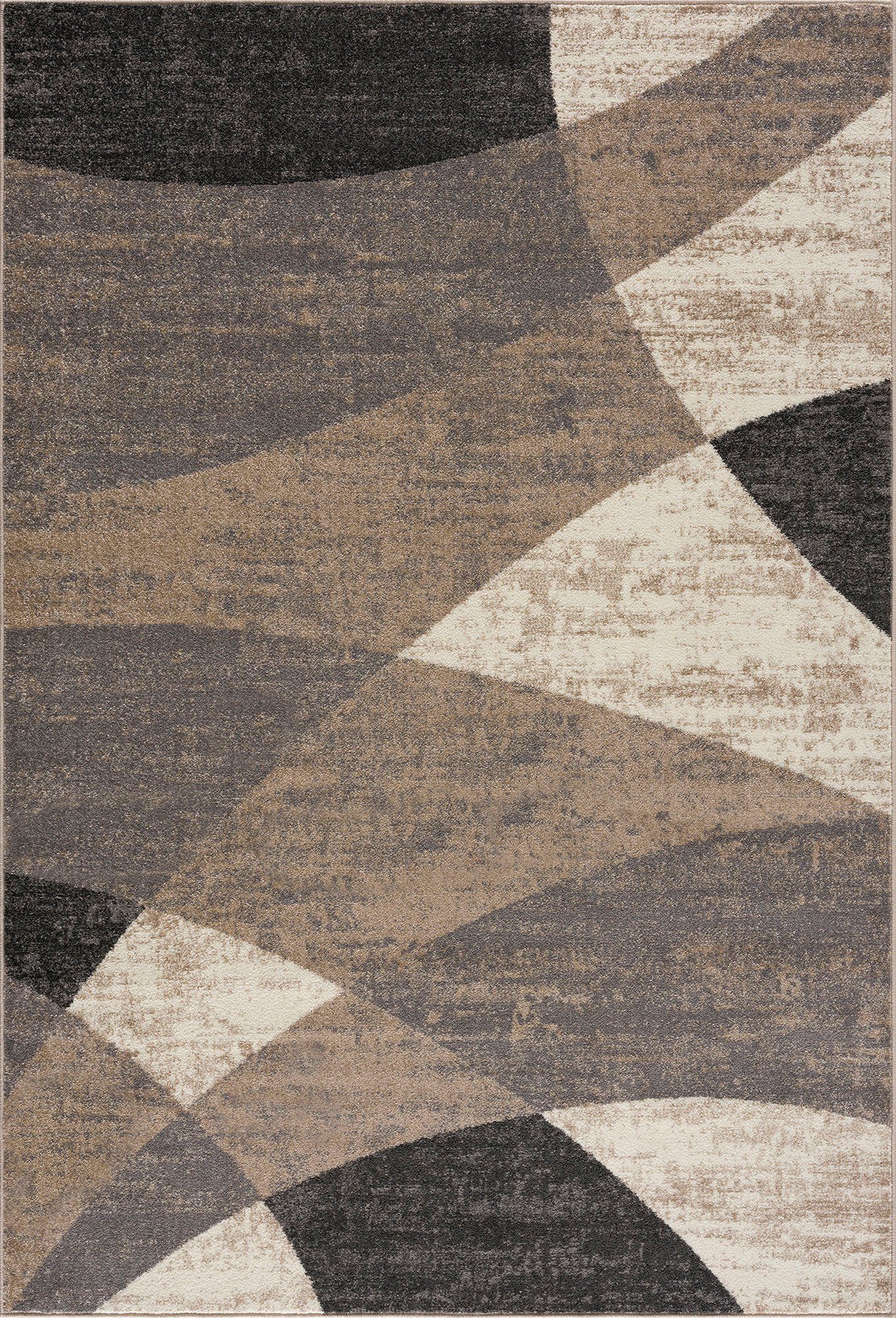 Teppich Vintage Höhe: beige Vintage rechteckig, 1690, Sanat, Wohnzimmer, Optik, 13 mm, Kurzflor