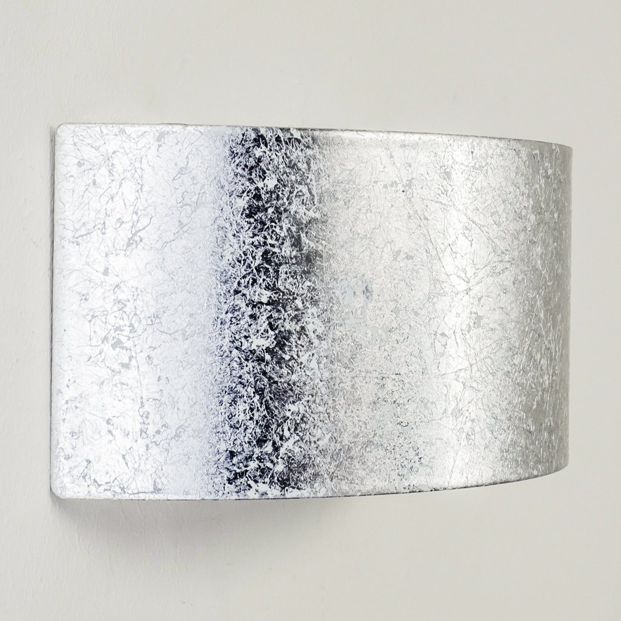 Metall/Glas moderne Up Silber, Lichteffekt aus mit 2xG9, Wandlampe mit in hofstein Innen Wandleuchte ohne »Bossare« Leuchtmittel, & Down-Effekt,