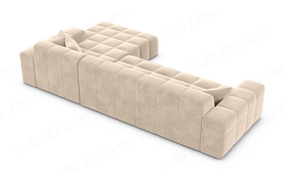 Form Ecksofa Dreams Sofa Ibiza Sofa Polstersofa Modern Stoffsofa Stoff L kurz Eckcouch