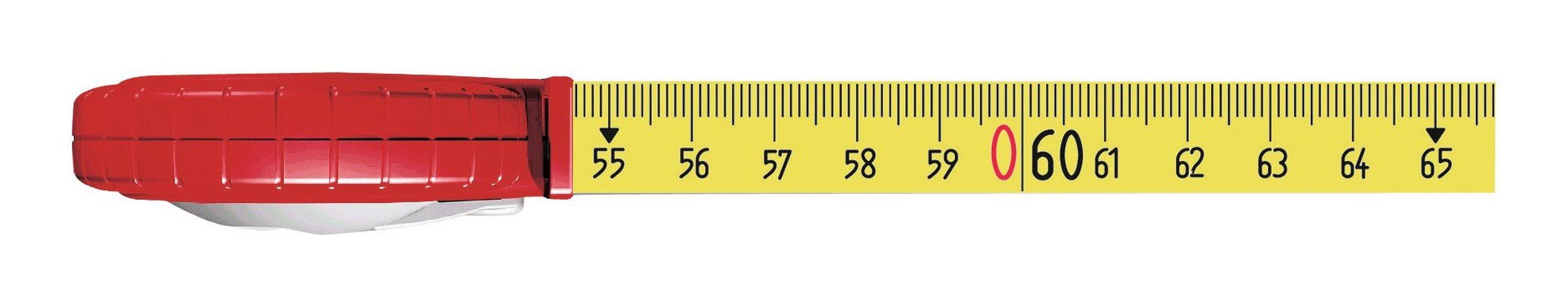 BMI Rollbandmaß, Polyamid 50 m x 13 mm Maßanfang A Flextop Ergoline V-Form
