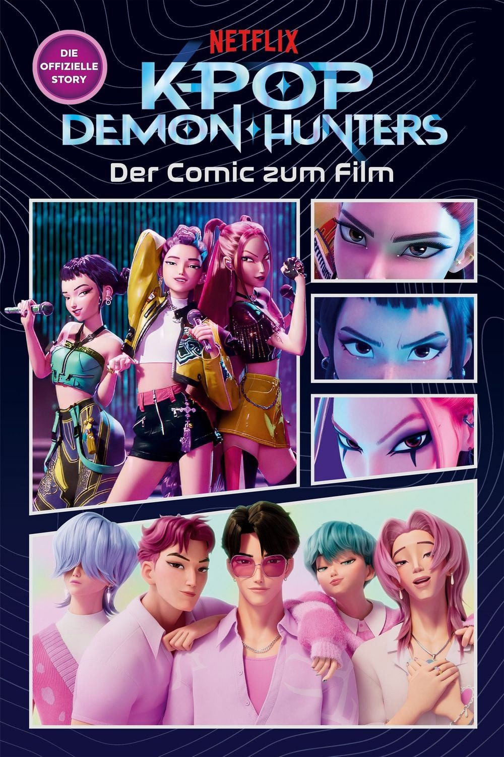 KPop Demon Hunters: Der Comic zum Film / Random House, Die offizielle Filmstory als Comic