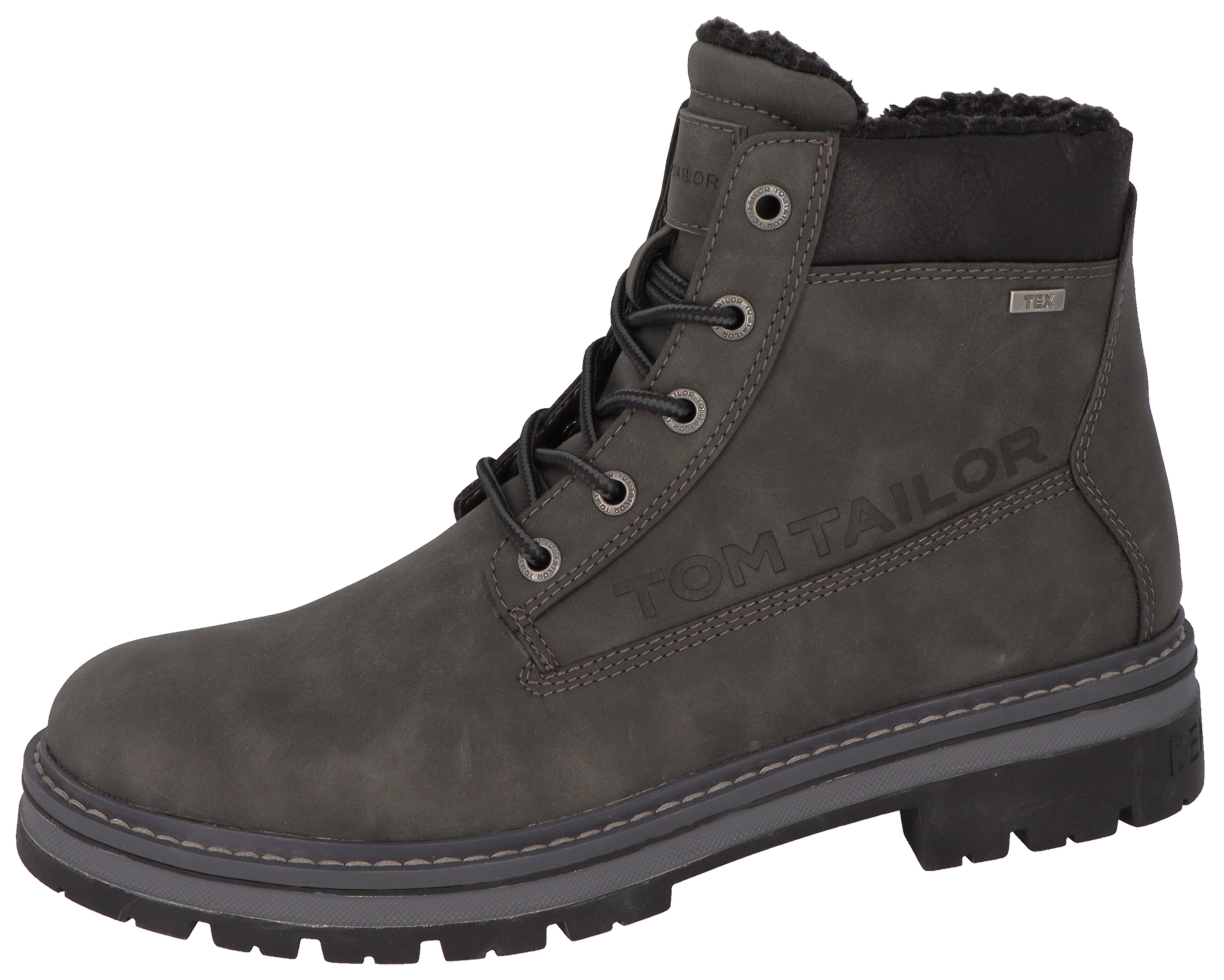 TOM TAILOR Winterboots mit gepolstertem Schaftrand