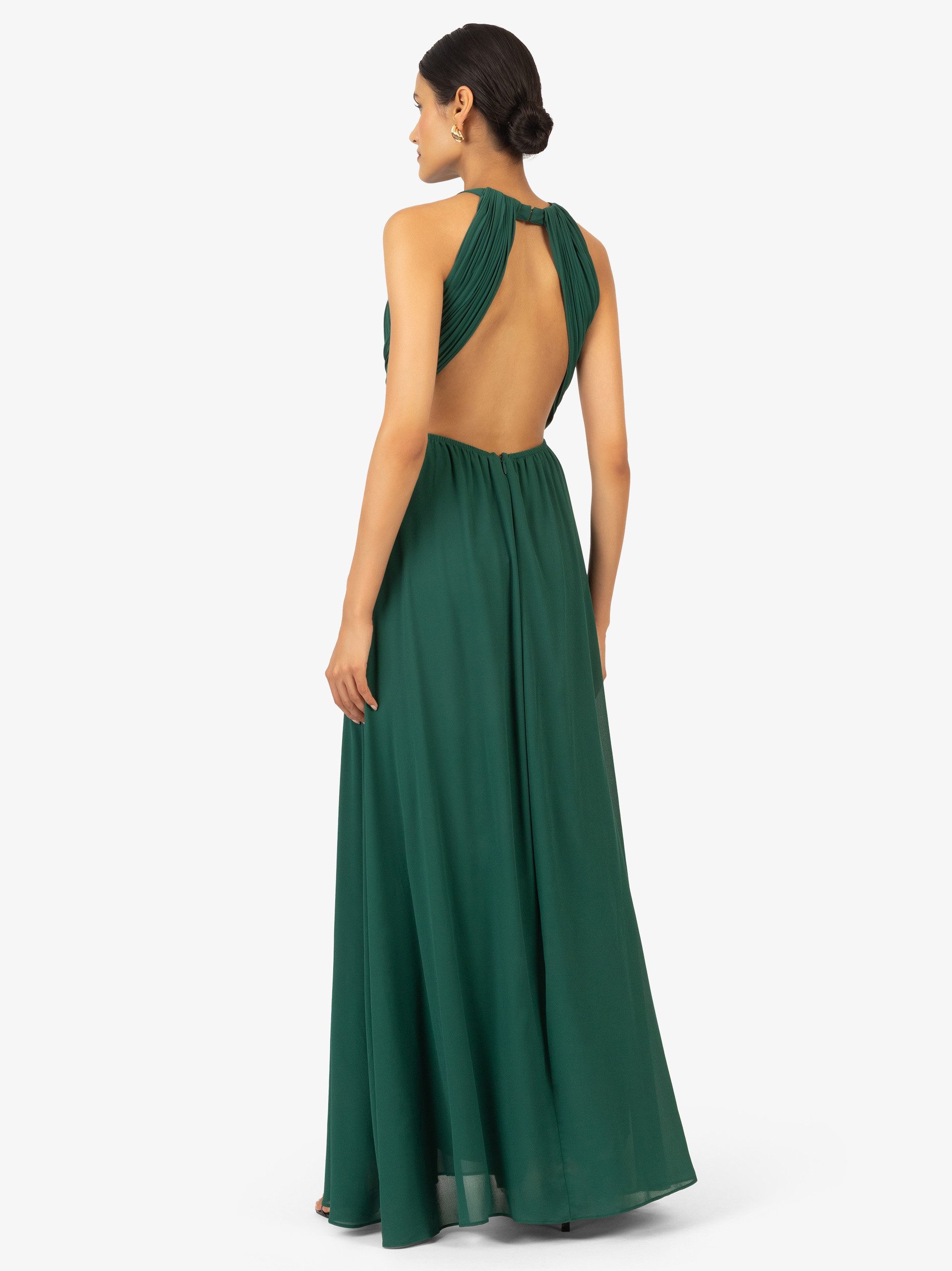 Kraimod Abendkleid mit kleinem Schlitz im Bereich der Brust