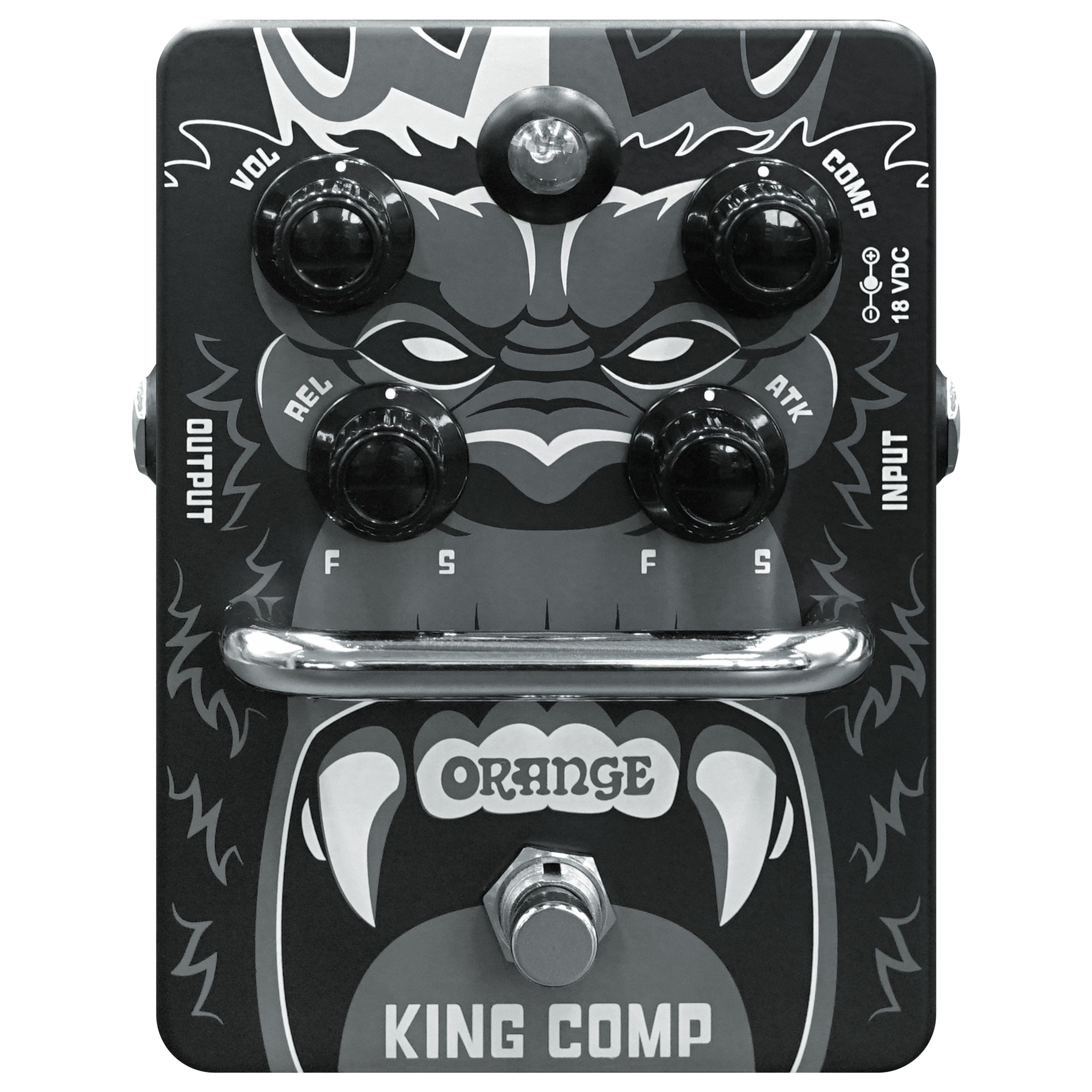 Orange Musikinstrumentenpedal, (Effekte, Compressor/Gate/Limiter), King Comp - Effektgerät für Gitarren