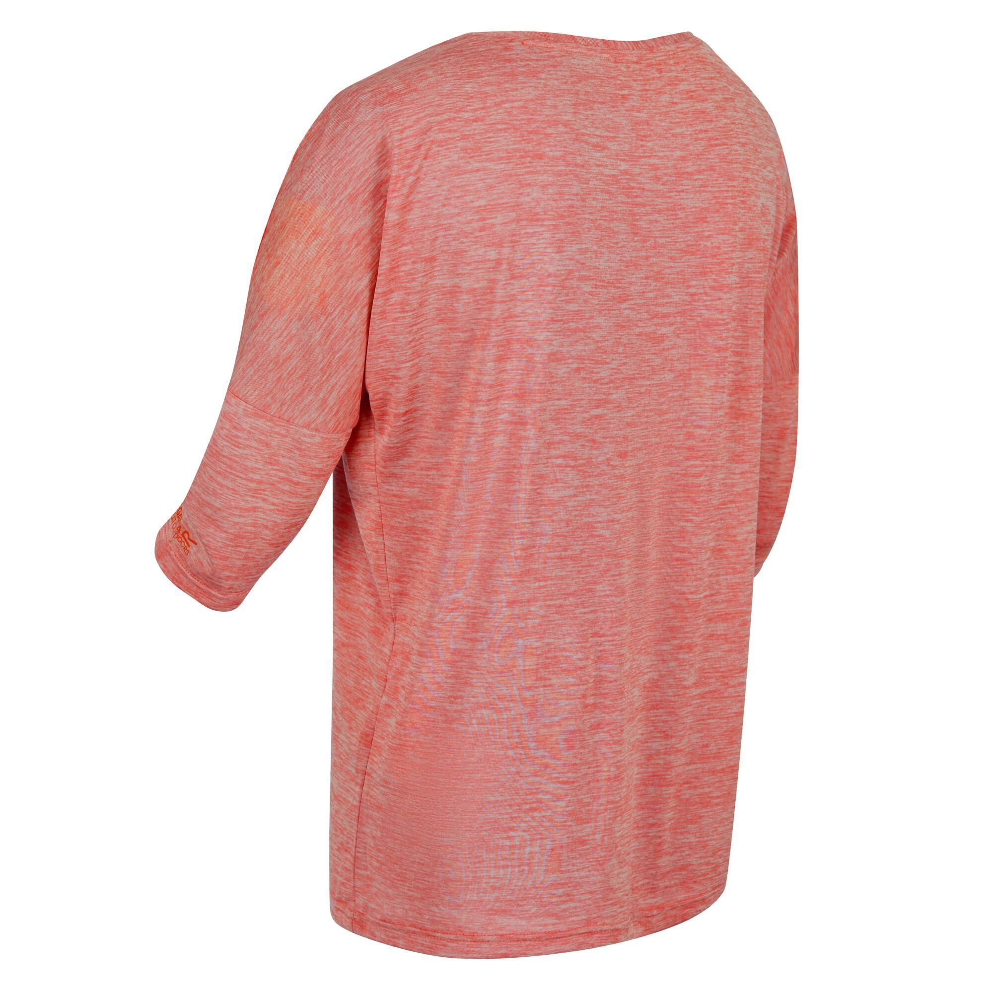 schnelltrocknend Neon Peach Funktionsshirt Damen, Pulser II Regatta für
