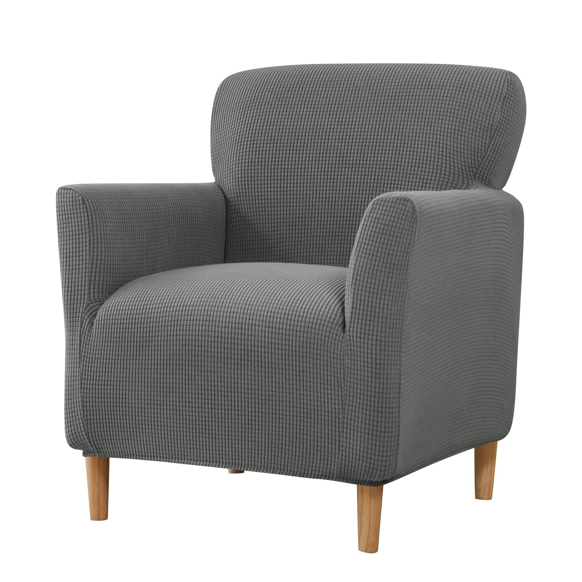 Zyronn Relaxsesselhusse Sesselhusse Bezug, Sessel Überzug mit Armlehnen – Dehnbarer, Sesselbezug Stretch aus Weichem Strickstoff, Waschbarer Bezug