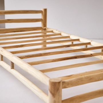 Tikamoon Kinderbett Kalif Kinder-Bett aus Teak massiv 90x190 cm