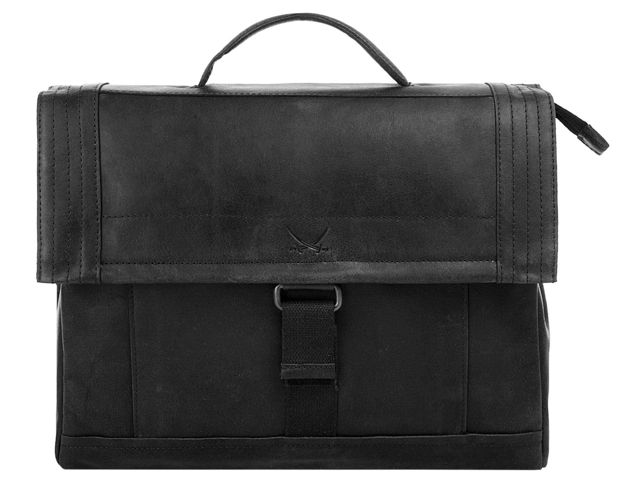 Sansibar Messenger Bag, echt Leder