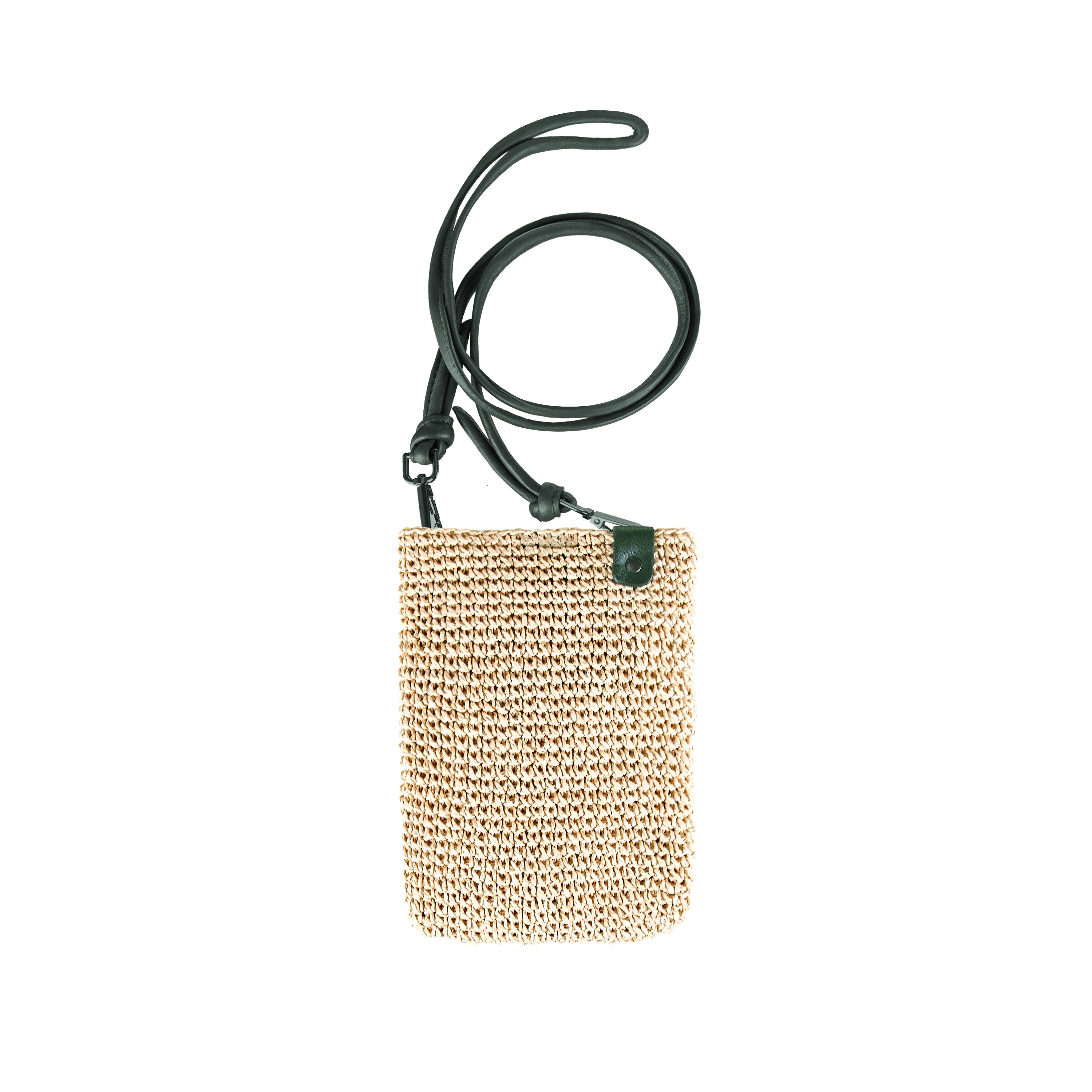 seabreeze by BULL&HUNT Handytasche seabreeze mobile Smartphonetasche aus Raffiabast