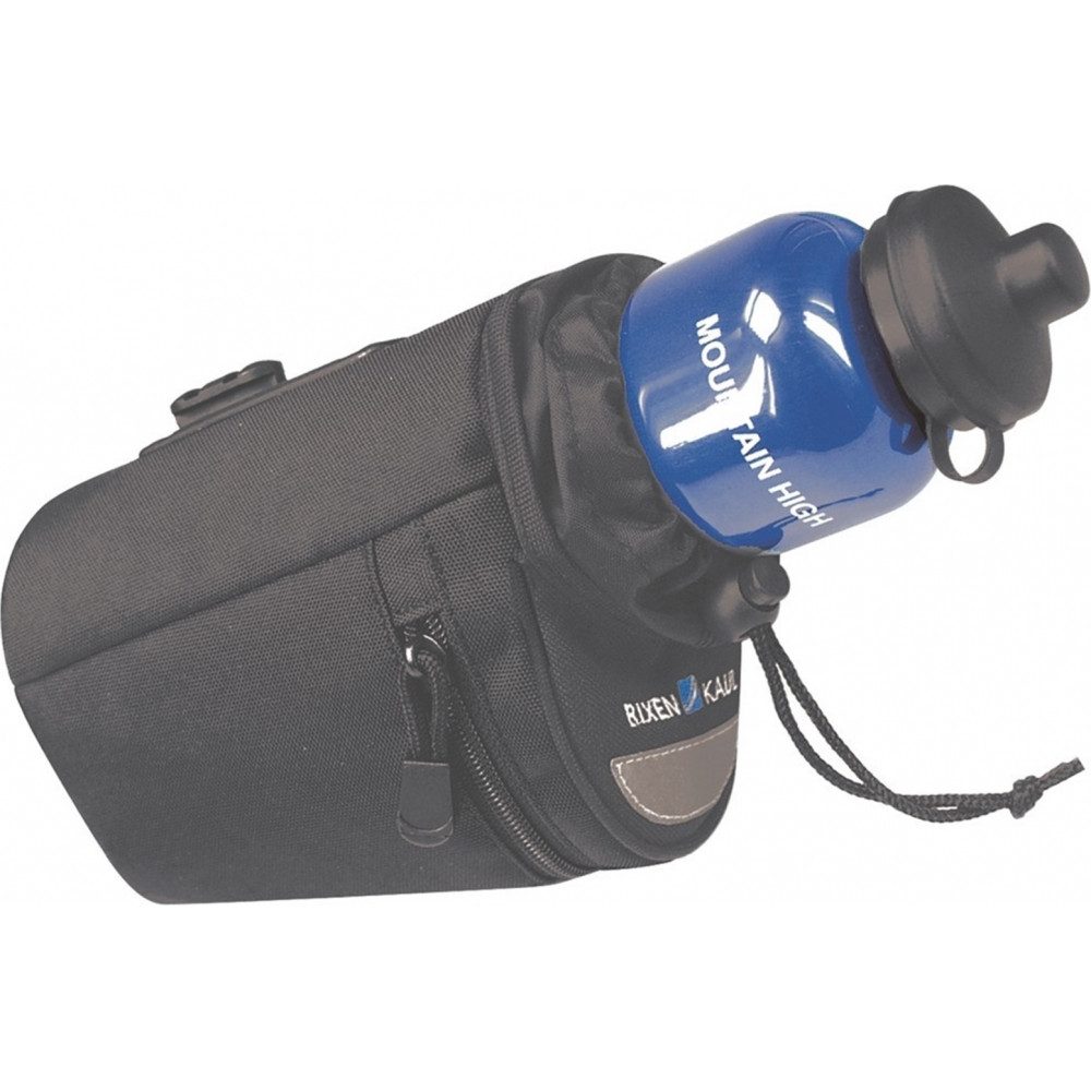 KlickFix Fahrrad-Flaschenhalter MICRO Trinkflaschenhalter für Fahrrad - Schwarz