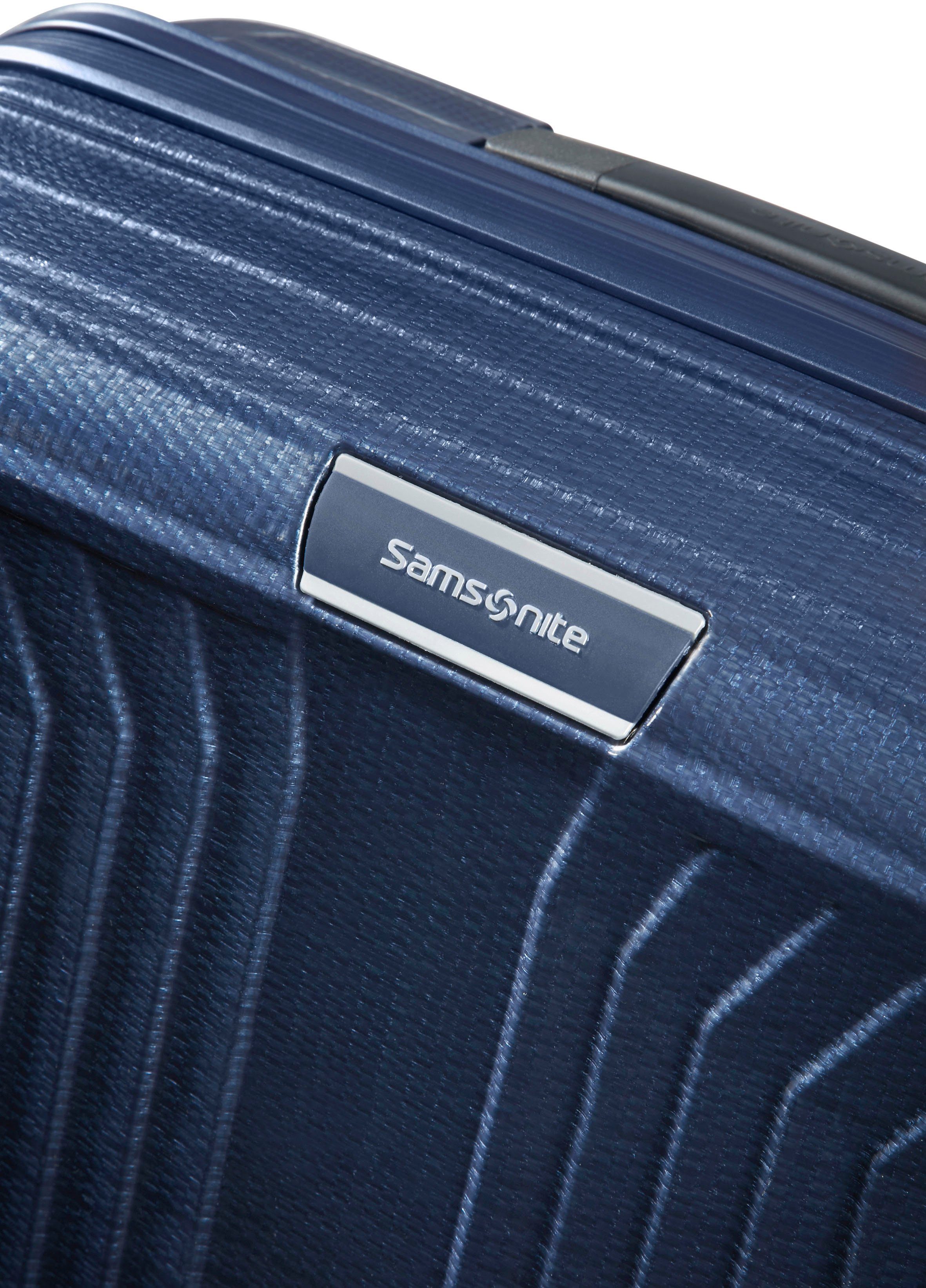 4 55, Rollen Koffer LITE-BOX Blue Deep Samsonite