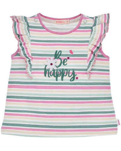 BONDI T-Shirt T-Shirt 'Happy' 86881, Mehrfarbig gestreift