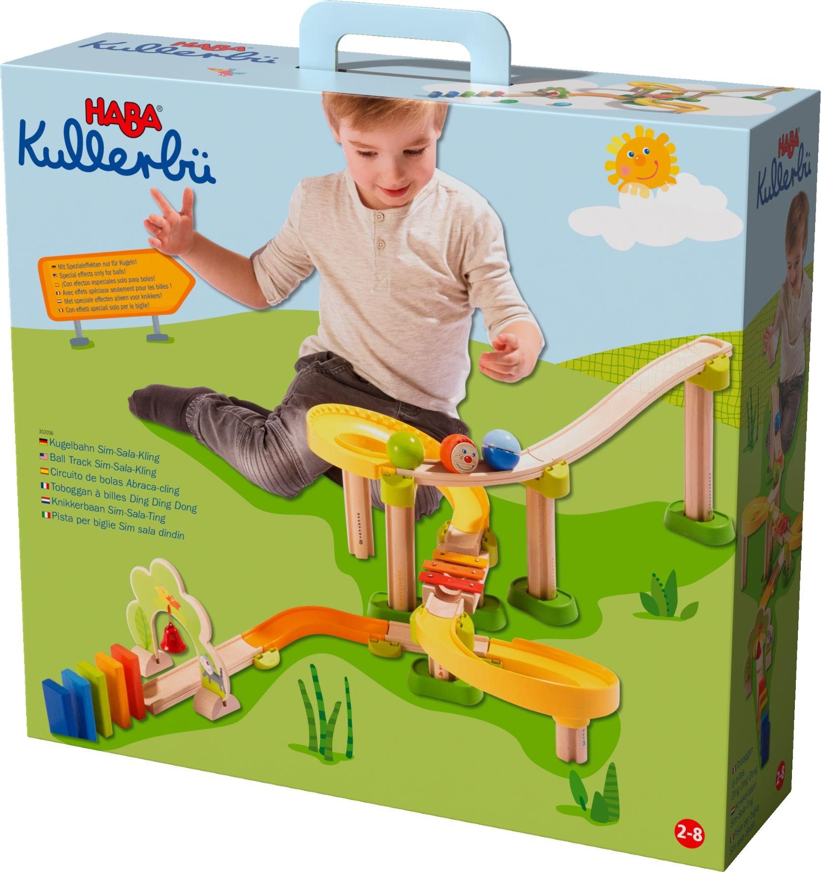 Haba Kugelbahn-Bausatz Kullerbü - Sim-Sala-Kling, Made in Germany
